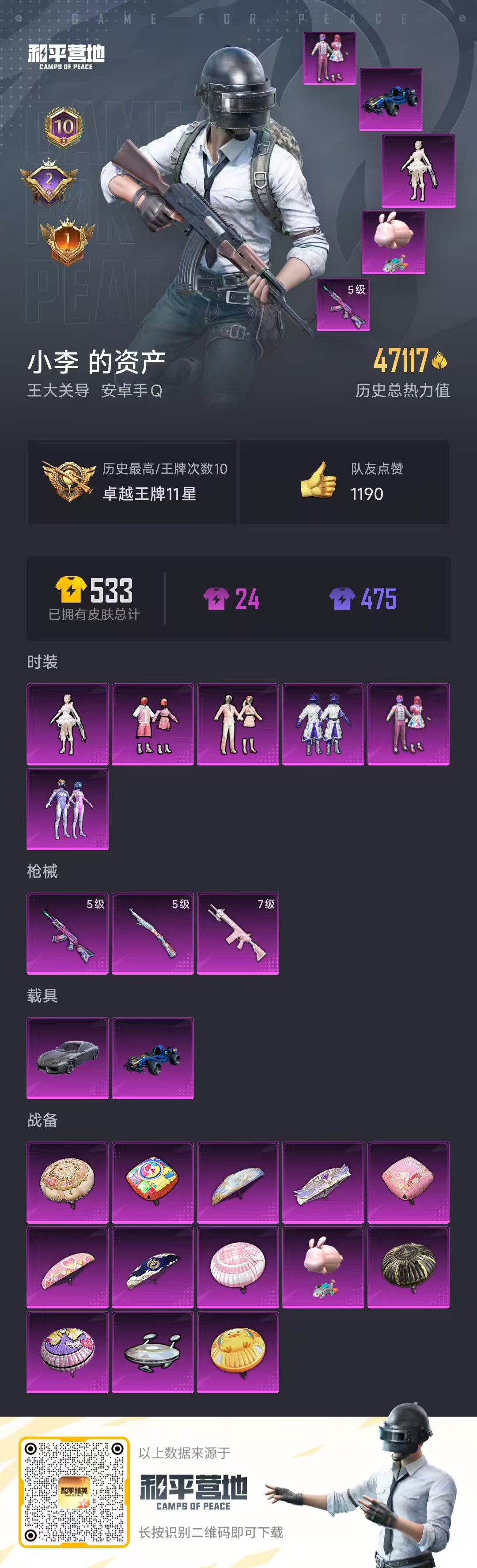 HPSJ3295511和平精英账号详情图4 HPSJ3295511和平精英账号详情图4