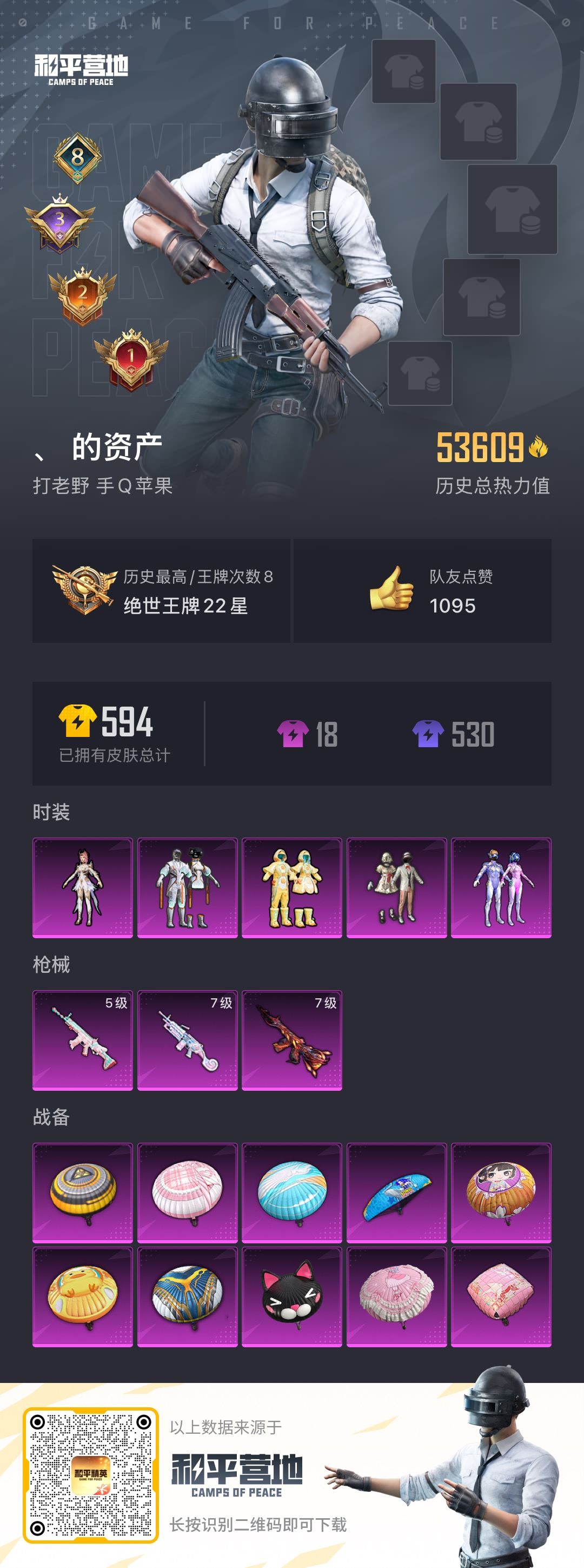 HPSJ3295476和平精英账号详情图3 HPSJ3295476和平精英账号详情图3