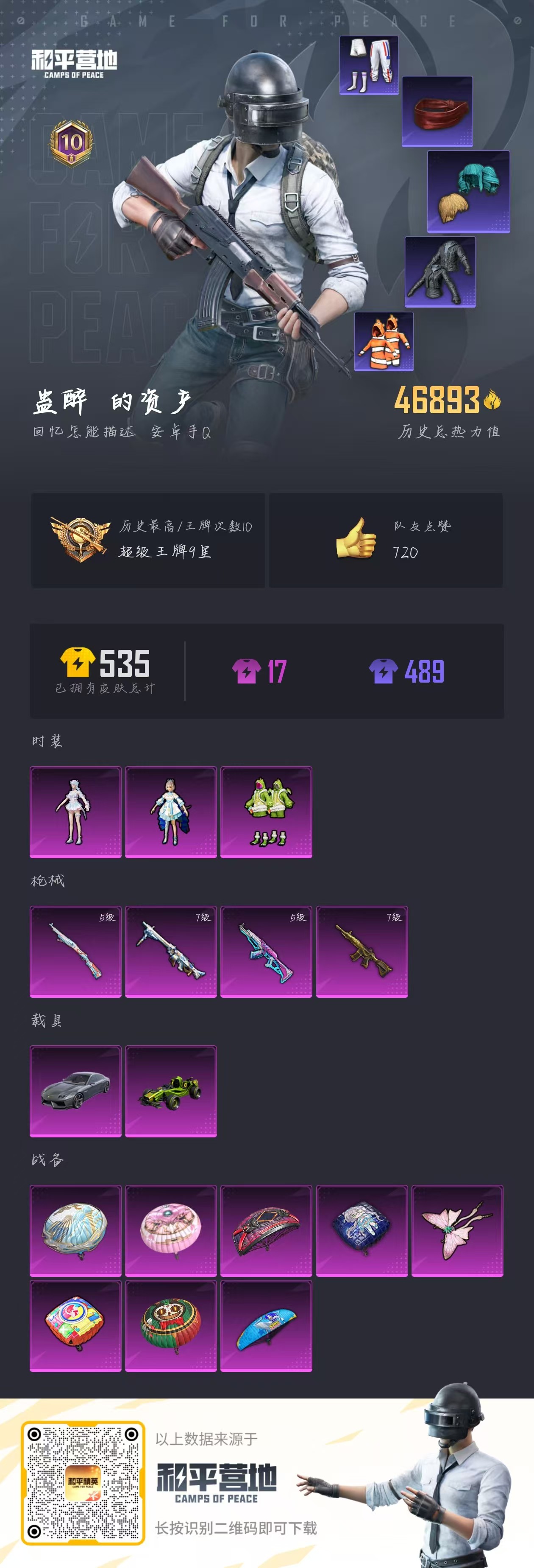 HPYHW3282735和平精英账号详情图6