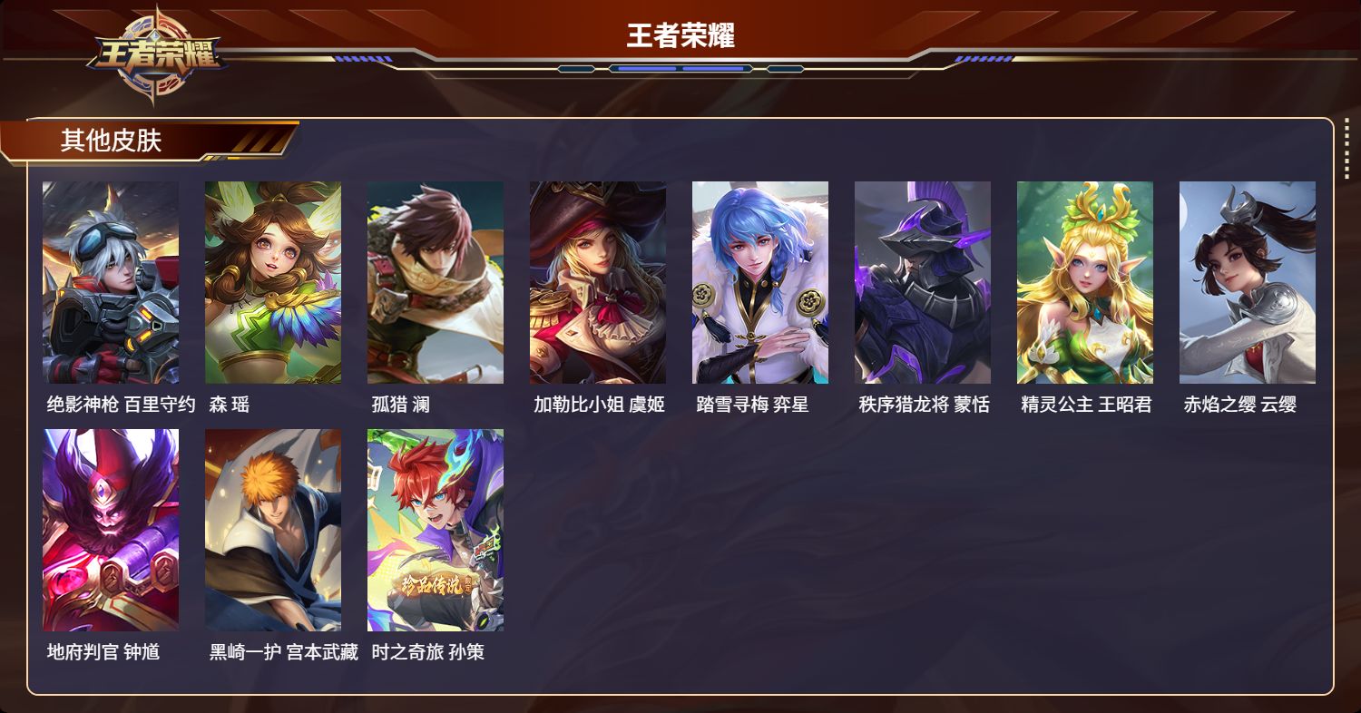 WZMK3217283王者荣耀账号详情图6 WZMK3217283王者荣耀账号详情图6
