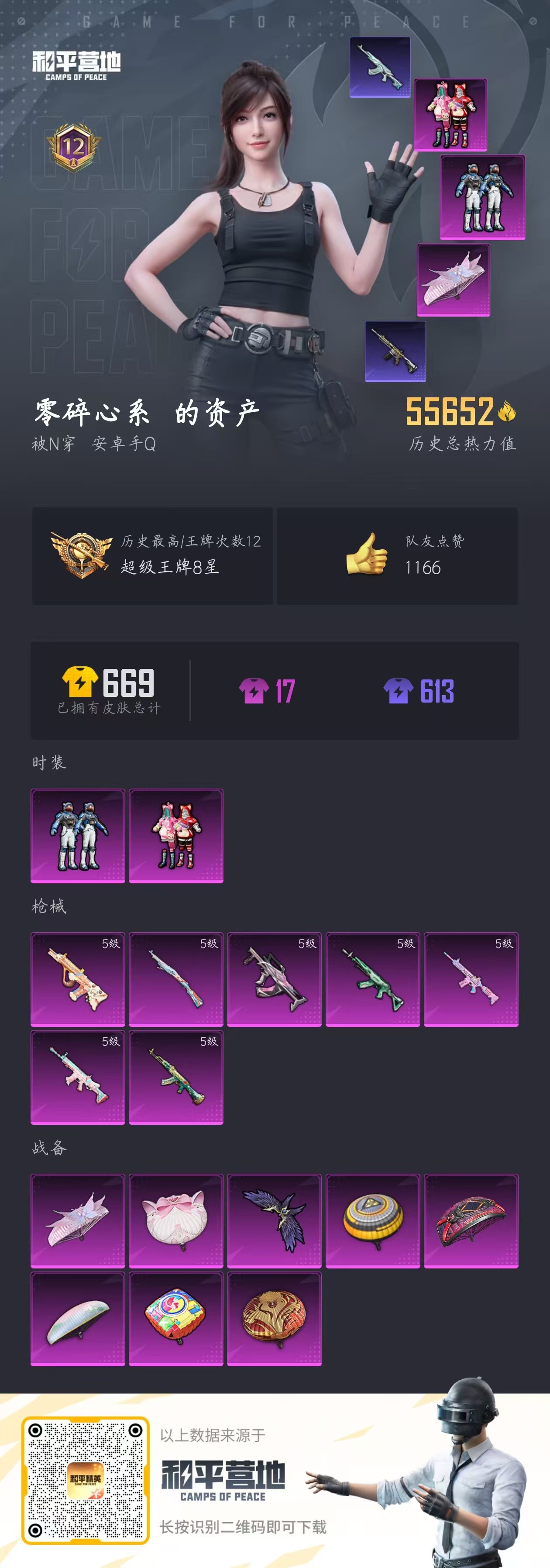 HPYHW3296661和平精英账号详情图7 HPYHW3296661和平精英账号详情图7