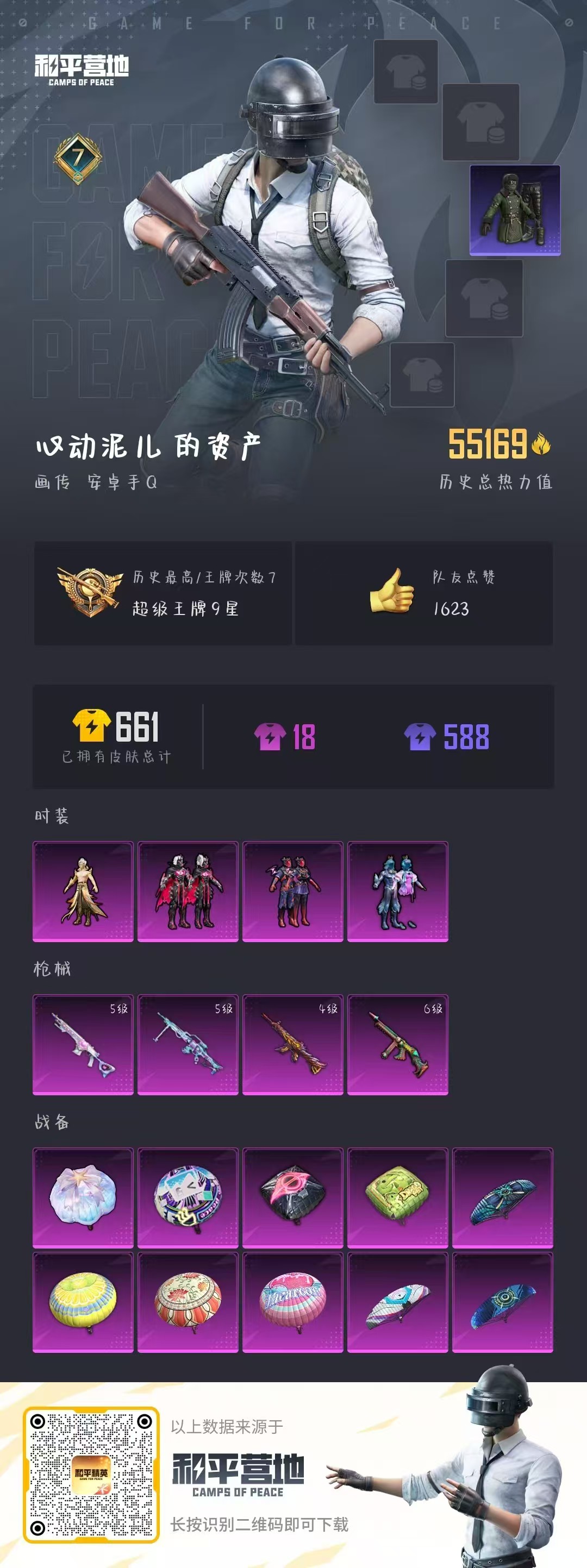 HPSJ3296870和平精英账号详情图3 HPSJ3296870和平精英账号详情图3