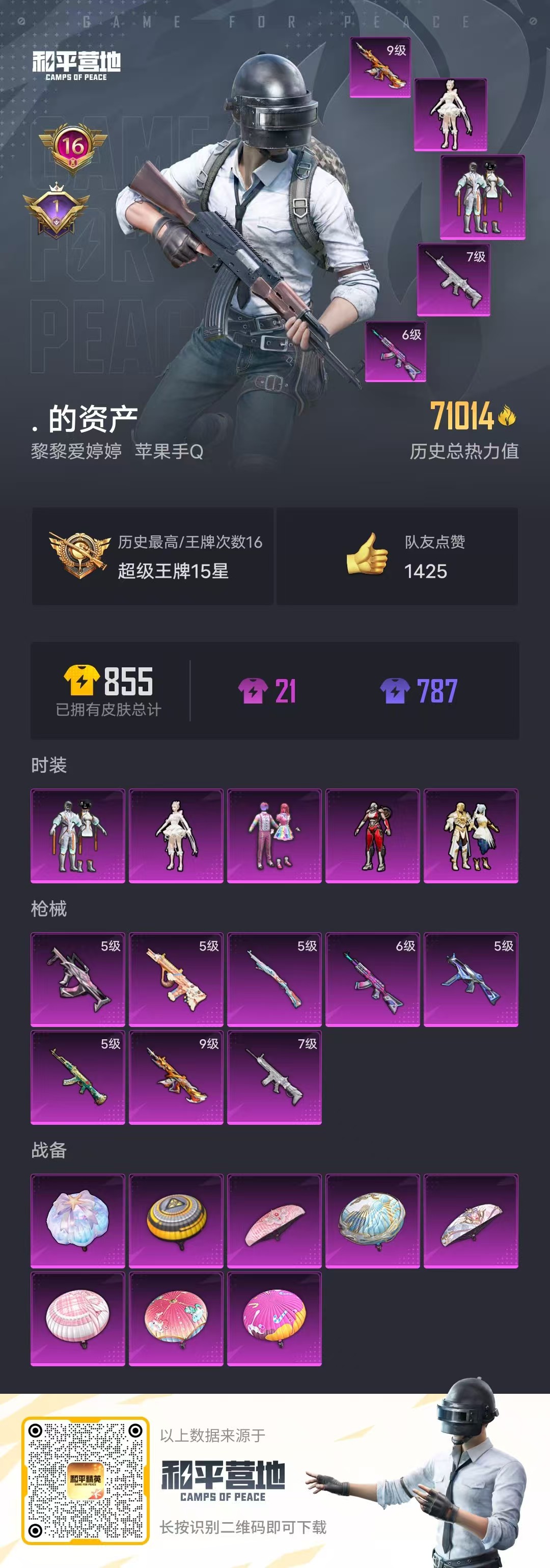 HPSJ3296753和平精英账号详情图4 HPSJ3296753和平精英账号详情图4