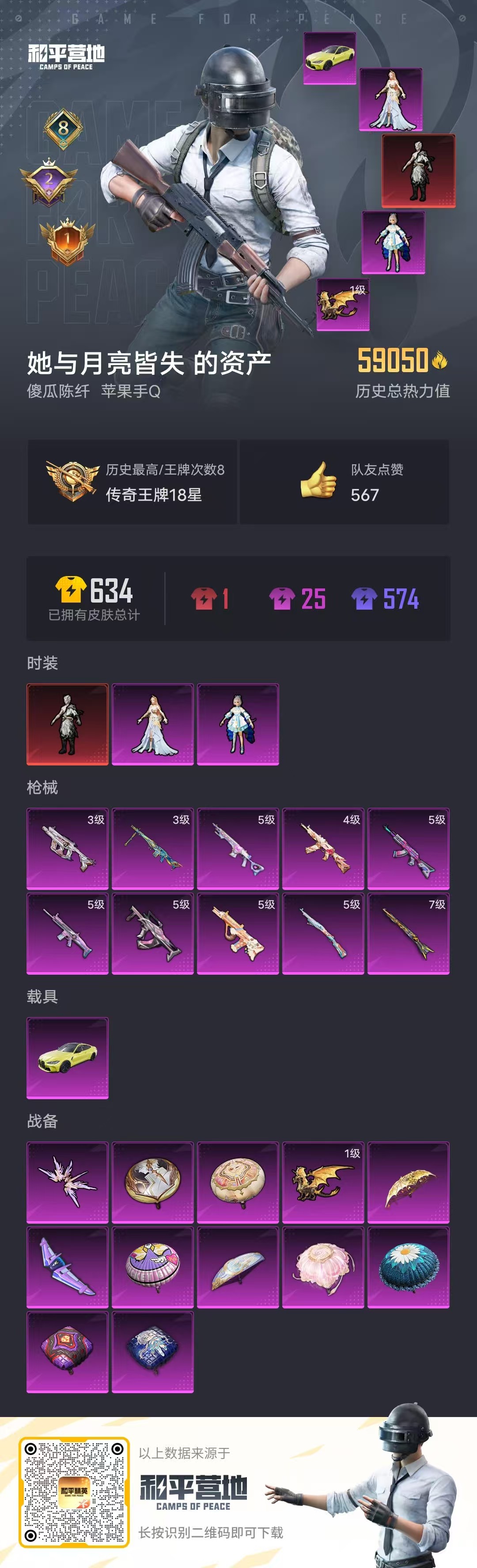HPSJ3296662和平精英账号详情图3 HPSJ3296662和平精英账号详情图3