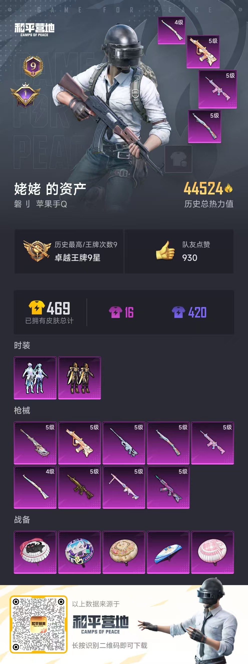 HPSJ3308738和平精英账号详情图3 HPSJ3308738和平精英账号详情图3