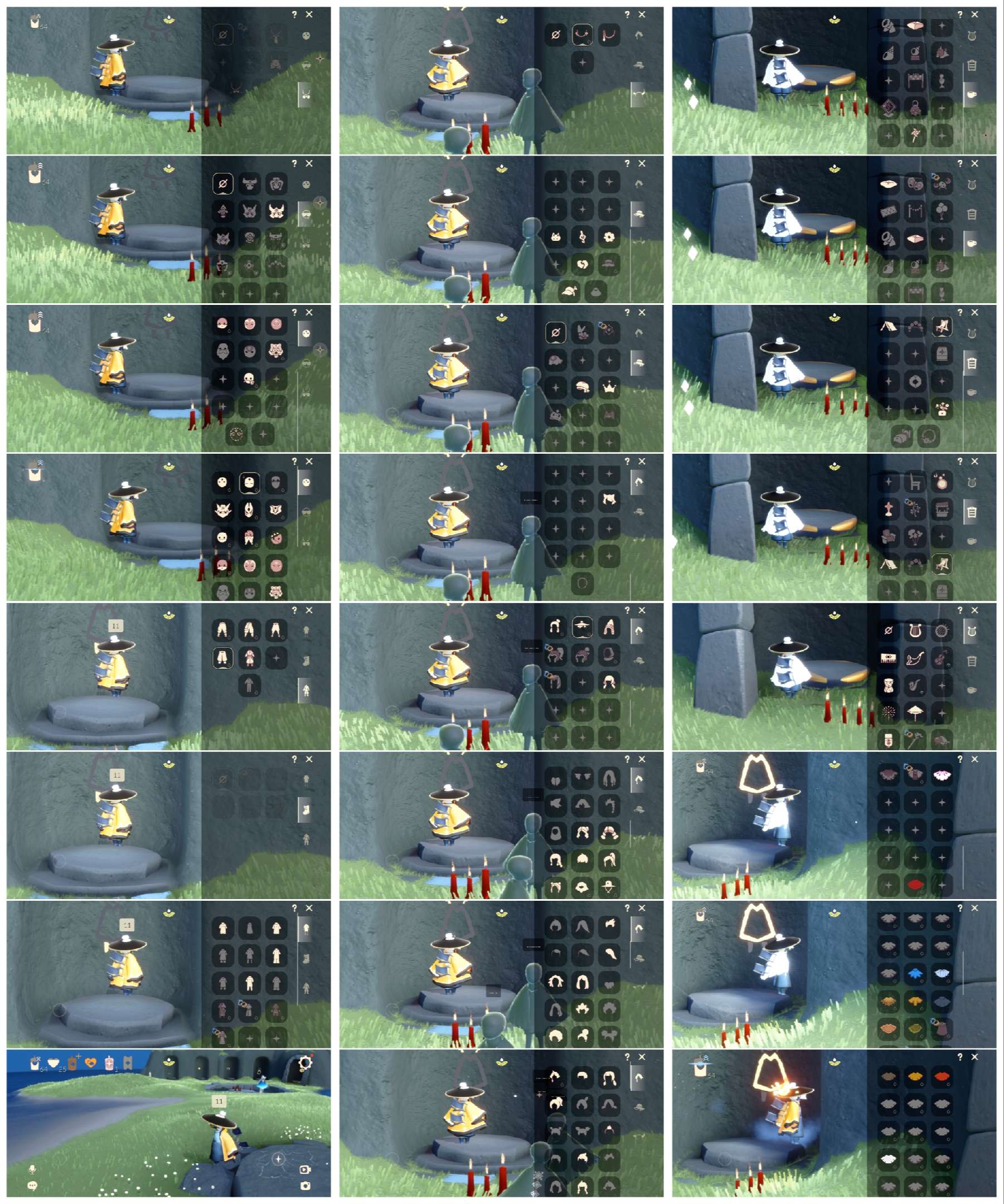 光遇账号华为渠道服HE0740 渠道:华为 季节已毕业:无 热门复刻/活动:武士裤，樱花，箬笠，雨伞，圣诞红斗篷，道袍