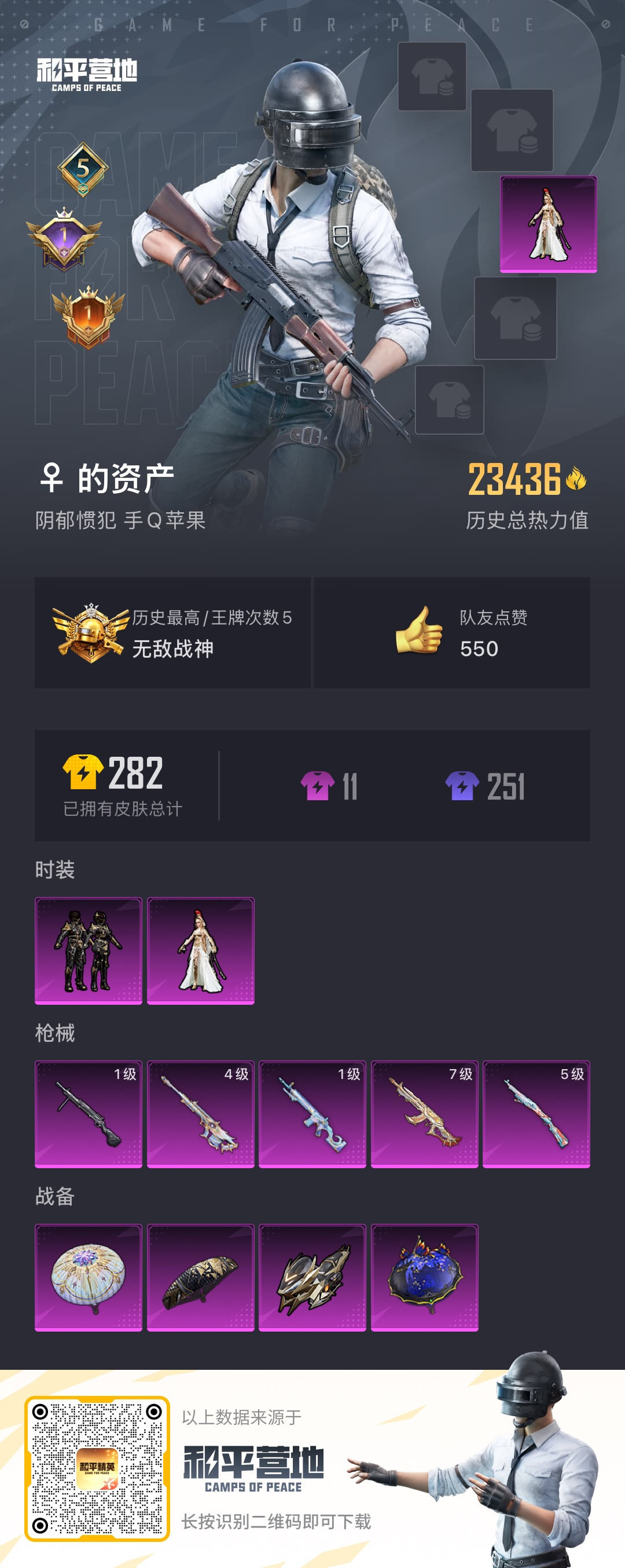 HPSJ3308805和平精英账号详情图4 HPSJ3308805和平精英账号详情图4