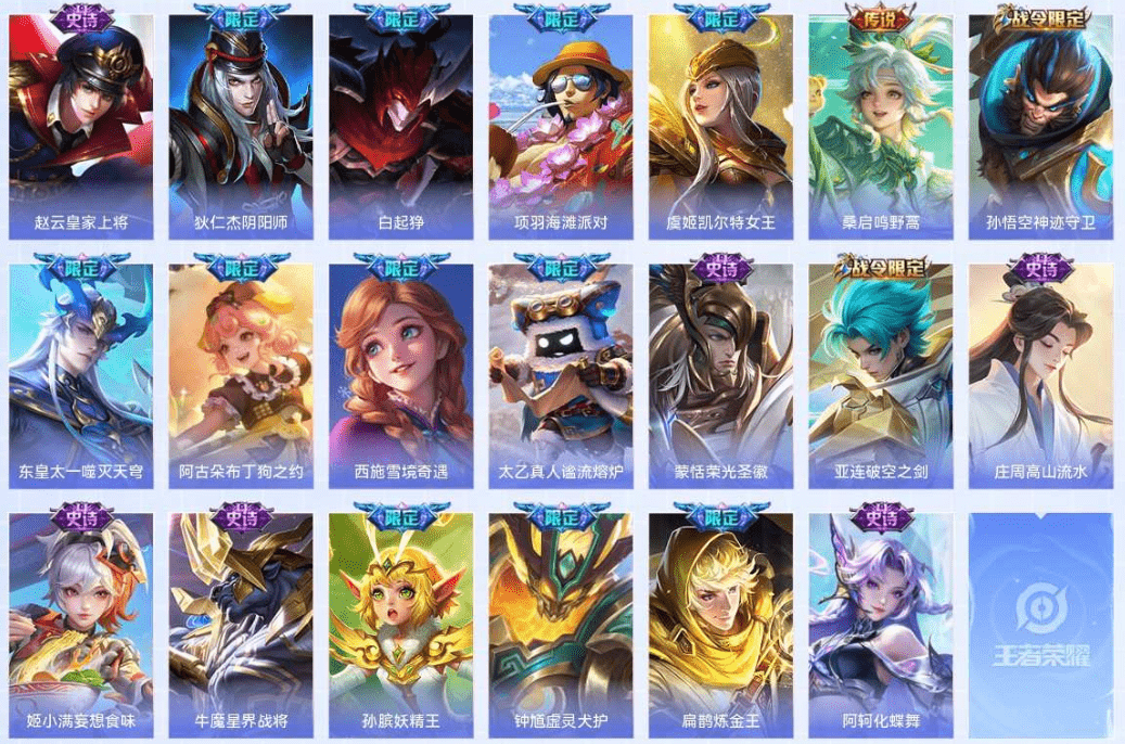 WZCMW3310596王者荣耀账号详情图12