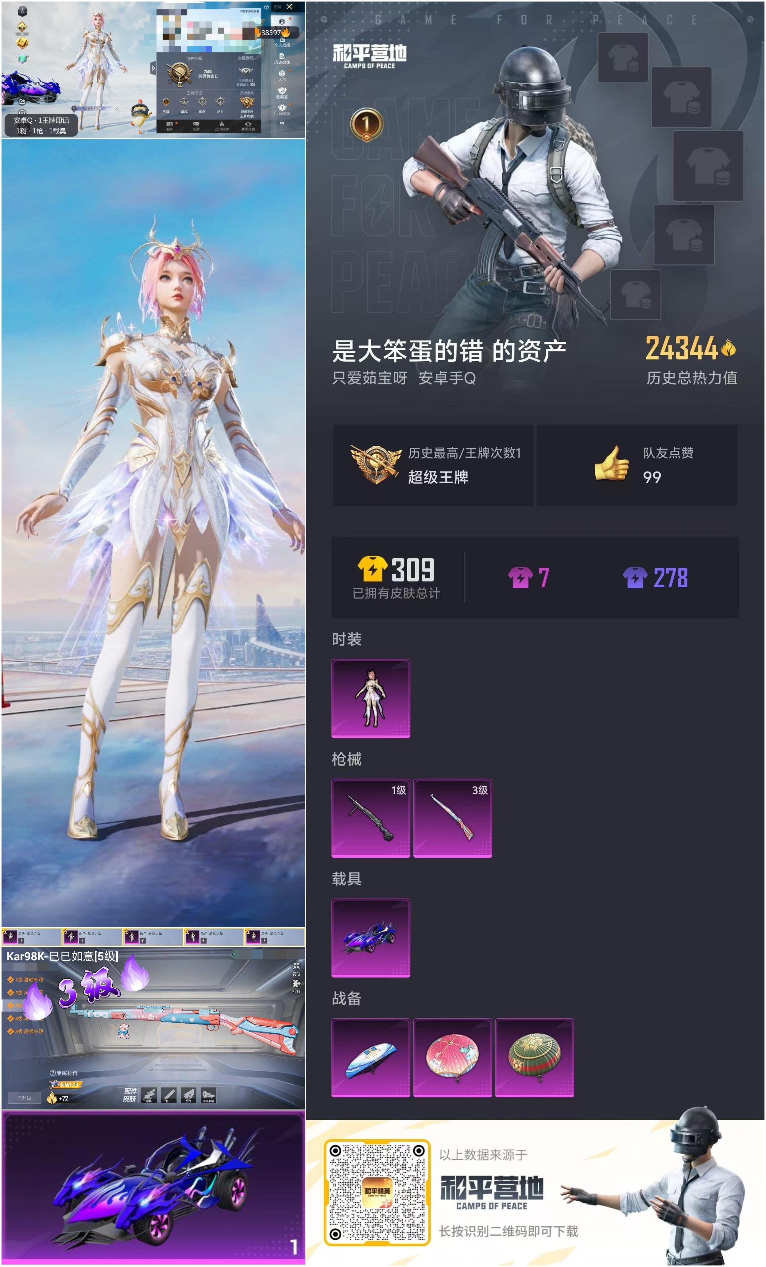 HPSJ3308513和平精英账号详情图4 HPSJ3308513和平精英账号详情图4