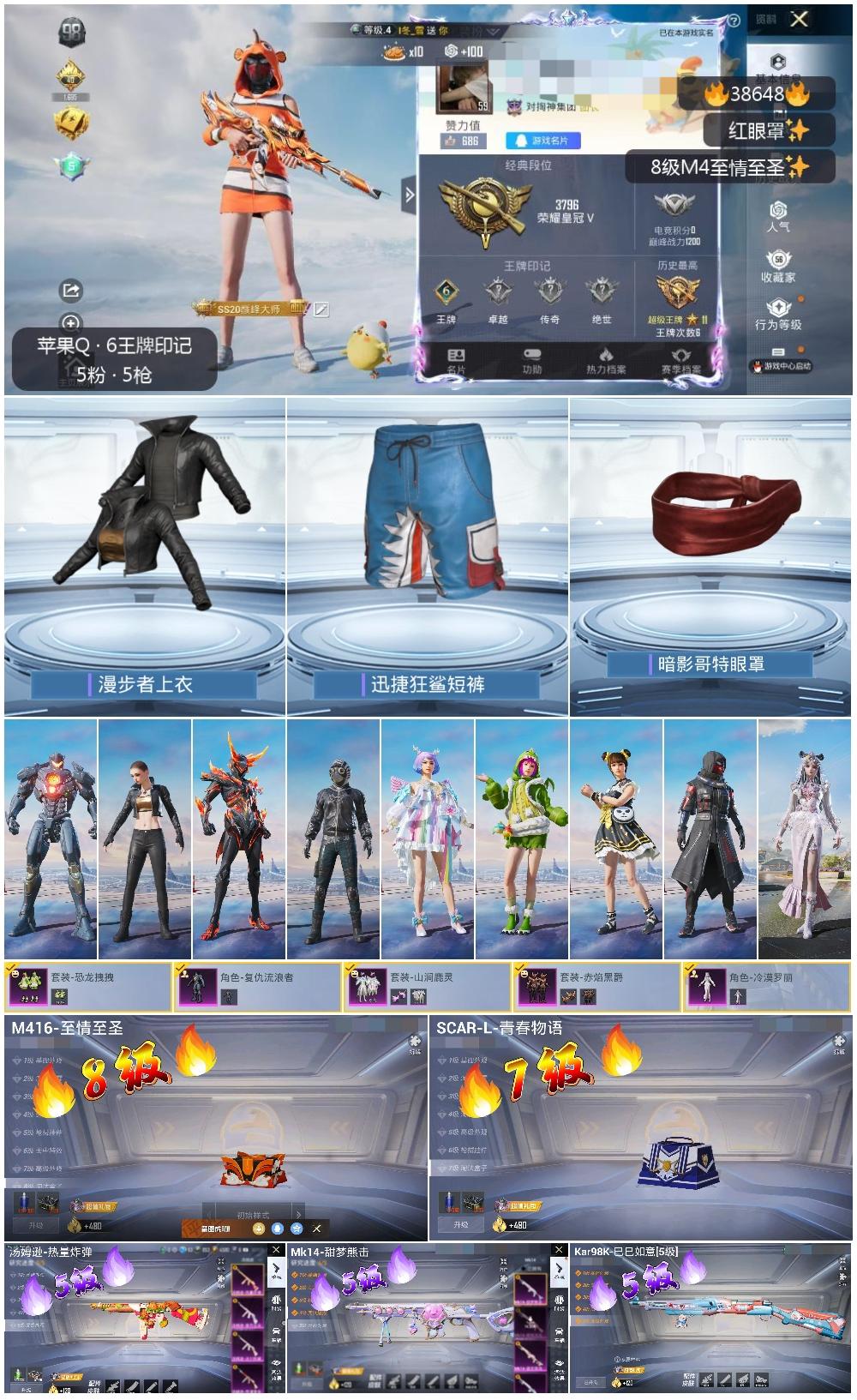 HPSJ3308565和平精英账号详情图4 HPSJ3308565和平精英账号详情图4