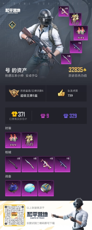 HPSJ3310827和平精英账号详情图3 HPSJ3310827和平精英账号详情图3