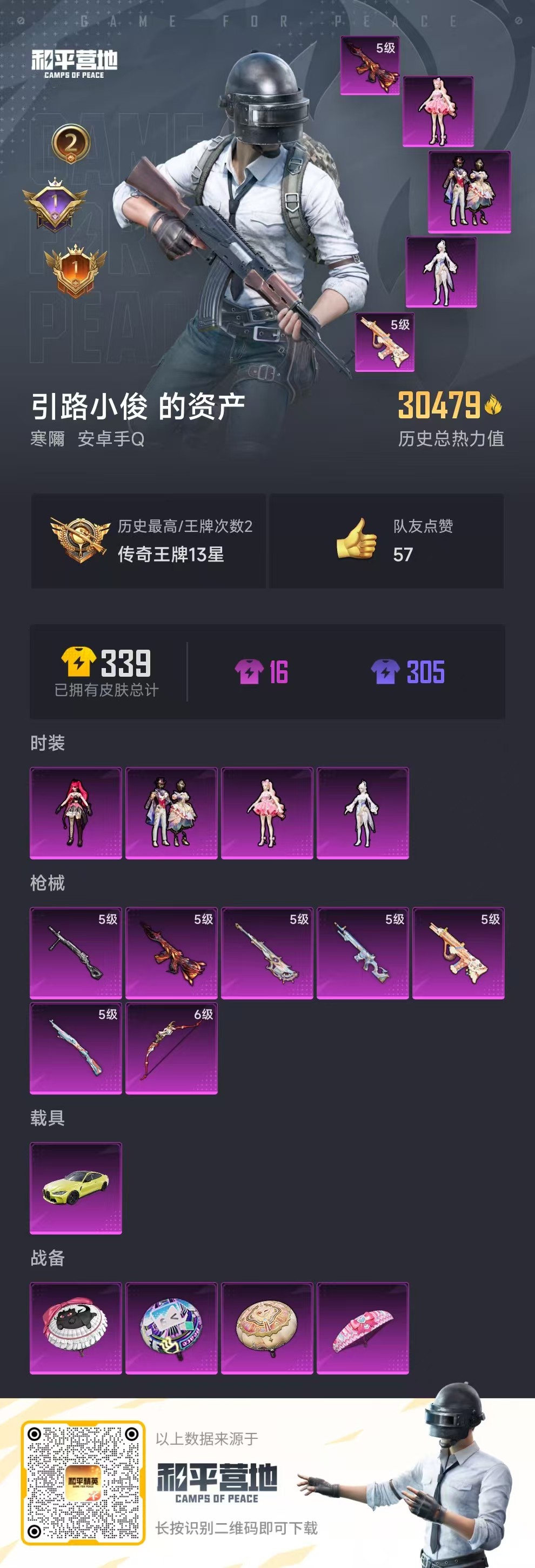 HPSJ3308726和平精英账号详情图3 HPSJ3308726和平精英账号详情图3