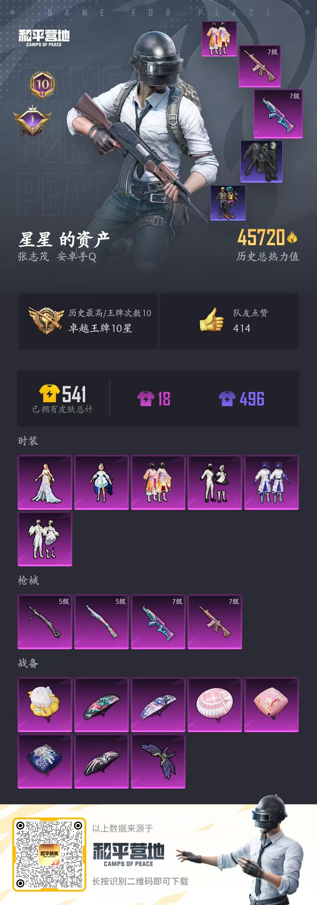 HPSJ3309143和平精英账号详情图3 HPSJ3309143和平精英账号详情图3