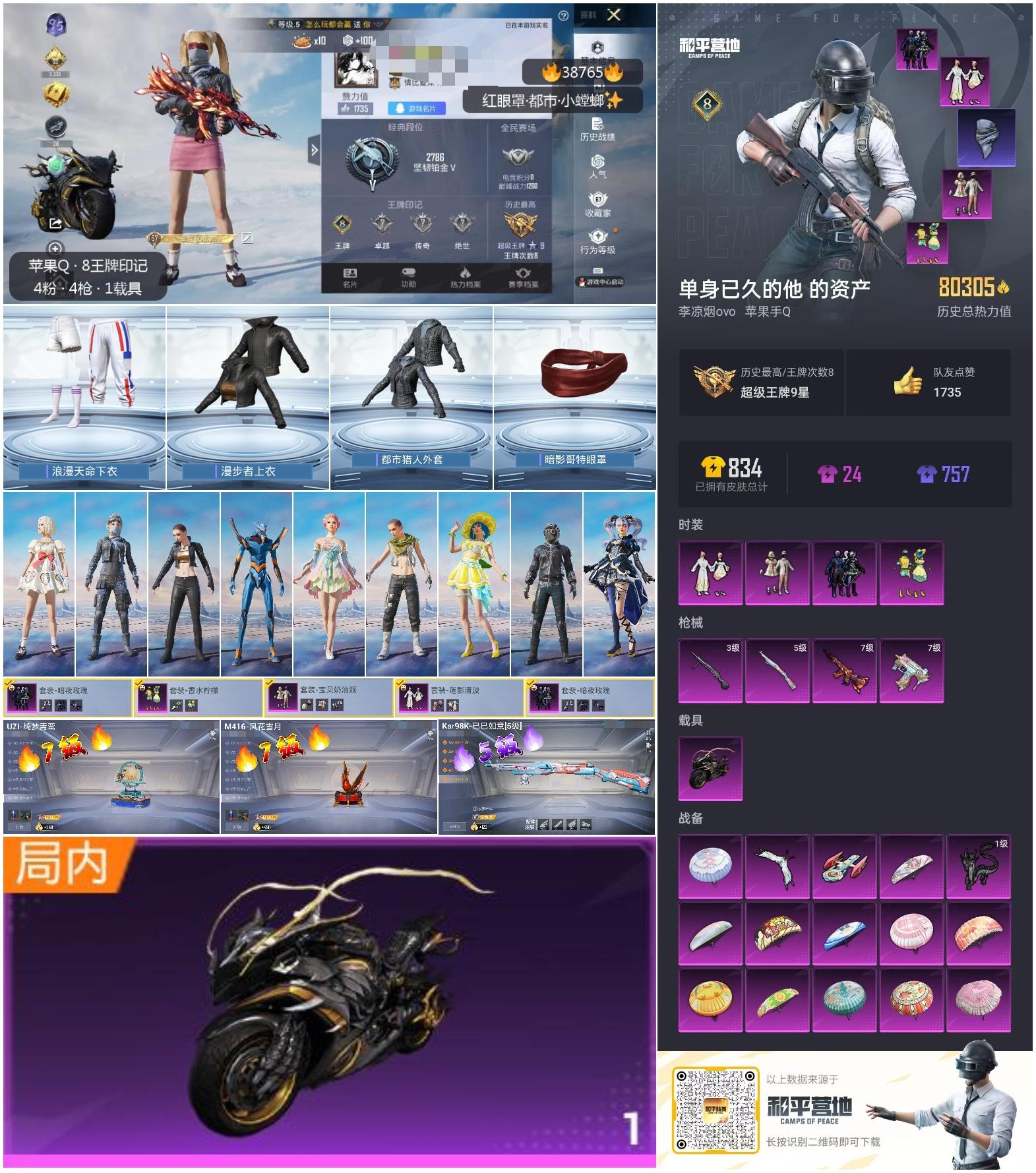 HPSJ3309157和平精英账号详情图4
