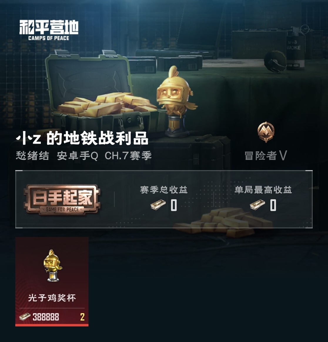 HPZM3310619和平精英账号详情图5