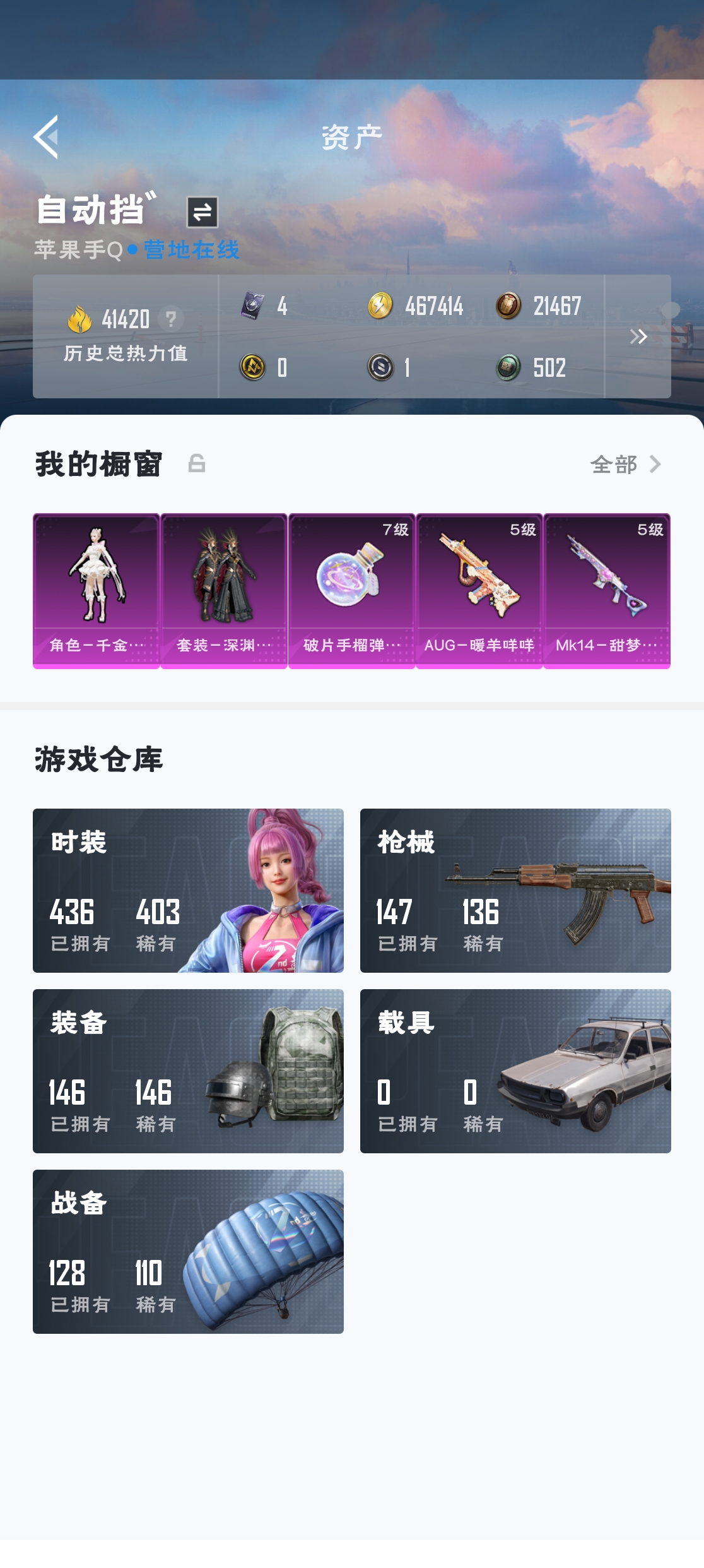 HPZM3310846和平精英账号详情图3 HPZM3310846和平精英账号详情图3