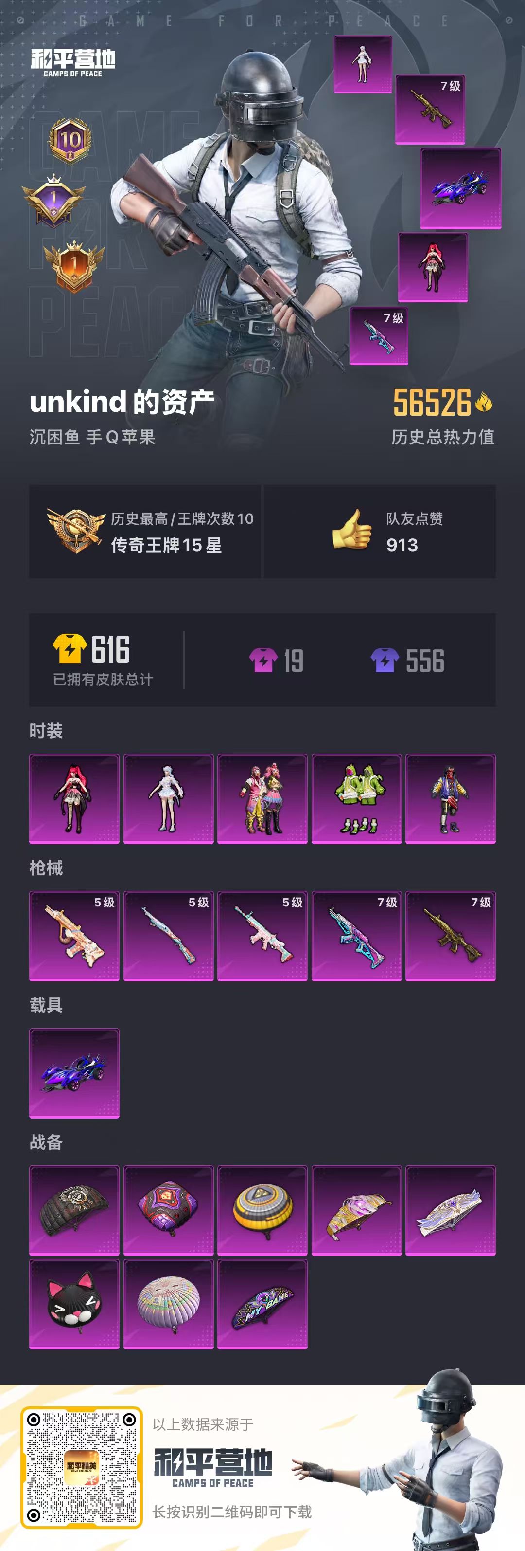HPYHW3310593和平精英账号详情图7
