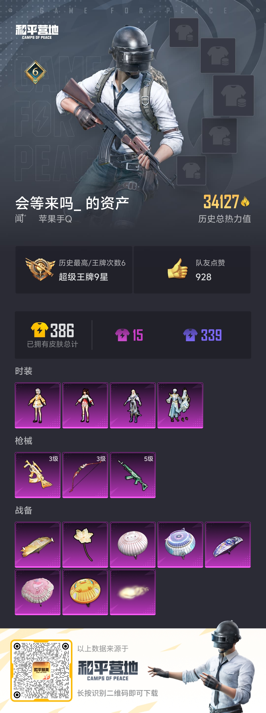 HPSJ3310296和平精英账号详情图3 HPSJ3310296和平精英账号详情图3