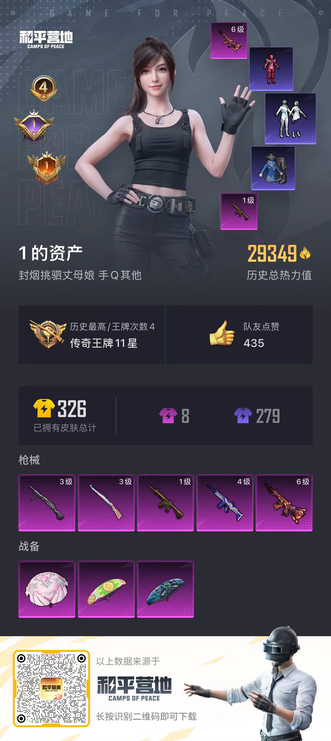 HPSJ3312252和平精英账号详情图3 HPSJ3312252和平精英账号详情图3