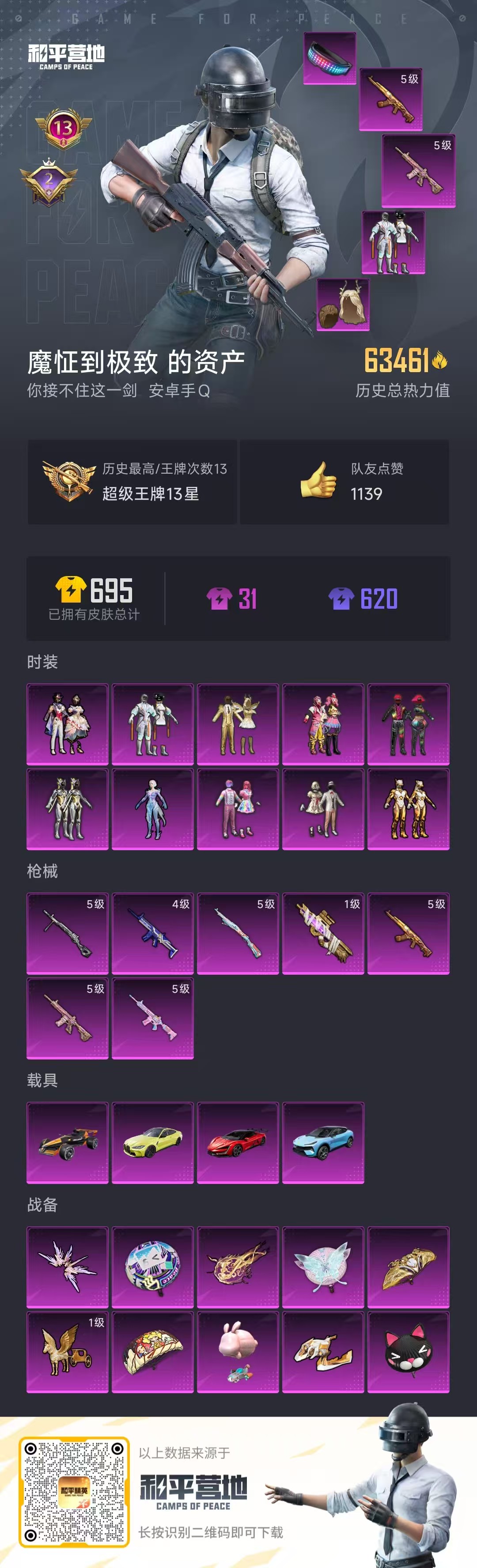 HPSJ3310755和平精英账号详情图3 HPSJ3310755和平精英账号详情图3