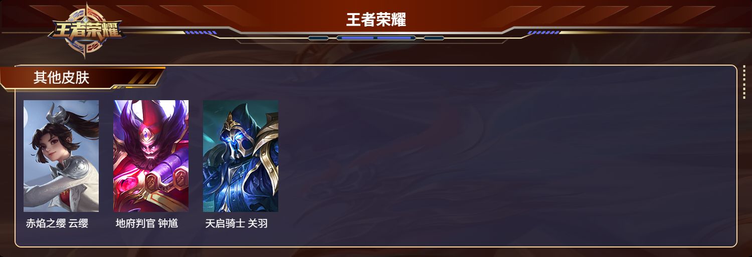 WZMK3242939王者荣耀账号详情图4