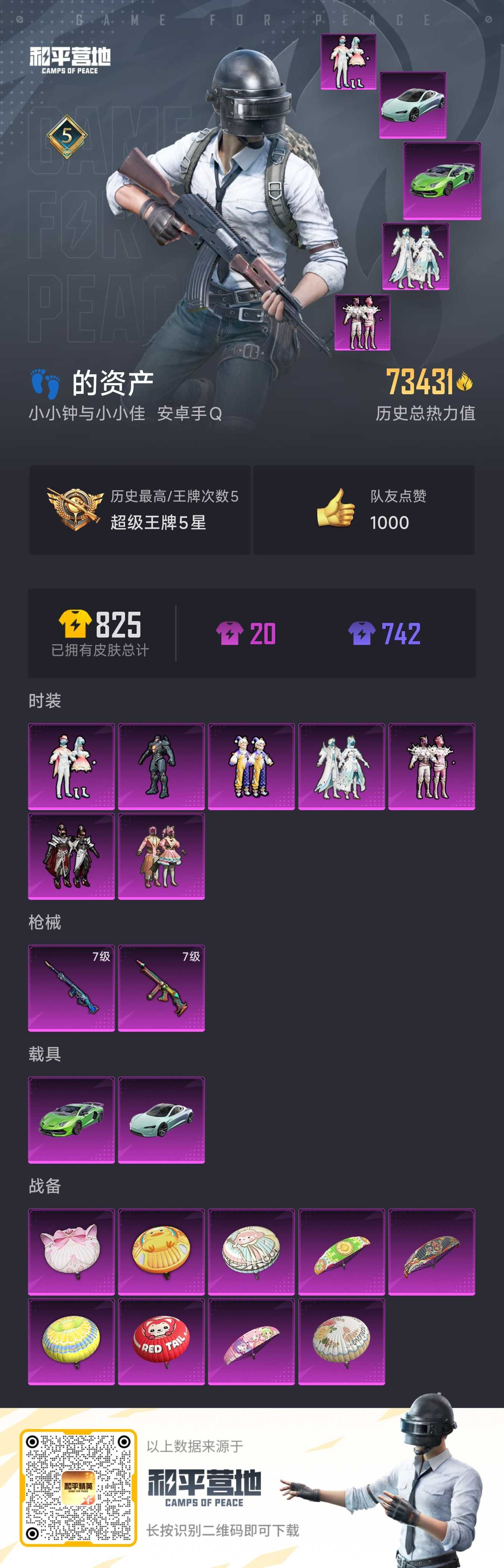 HPSJ3312982和平精英账号详情图4 HPSJ3312982和平精英账号详情图4