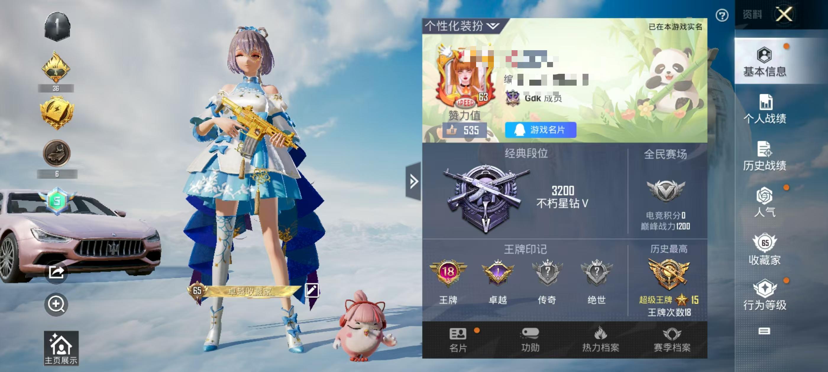 HPSJ3311233和平精英账号详情图2 HPSJ3311233和平精英账号详情图2
