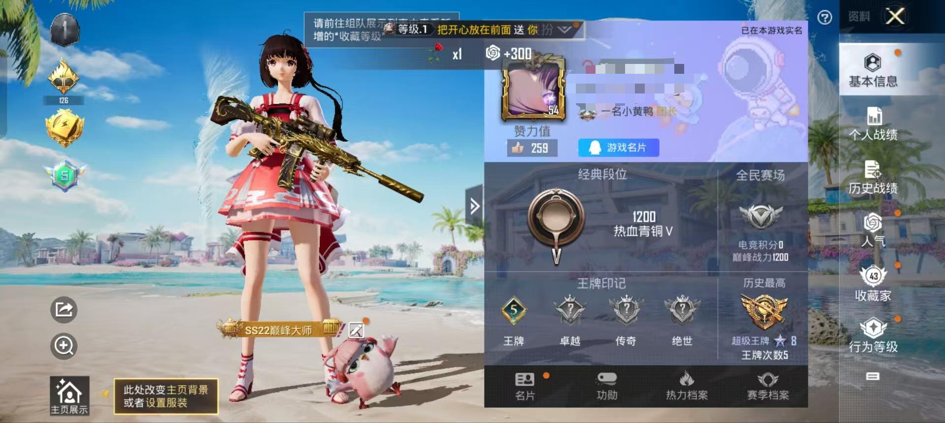 HPSJ3311242和平精英账号详情图2 HPSJ3311242和平精英账号详情图2
