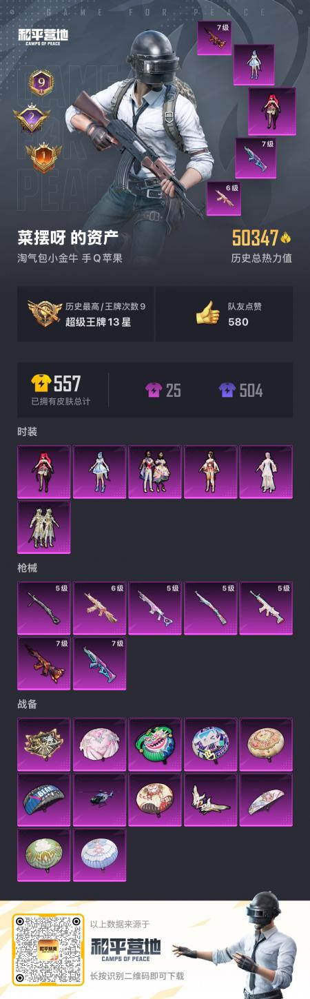 HPSJ3313897和平精英账号详情图4 HPSJ3313897和平精英账号详情图4
