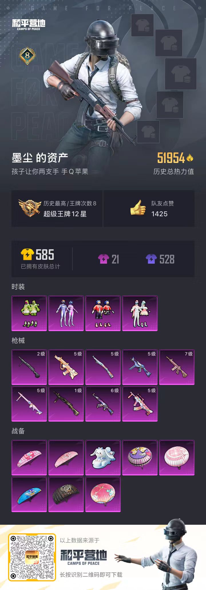 HPSJ3311940和平精英账号详情图3 HPSJ3311940和平精英账号详情图3