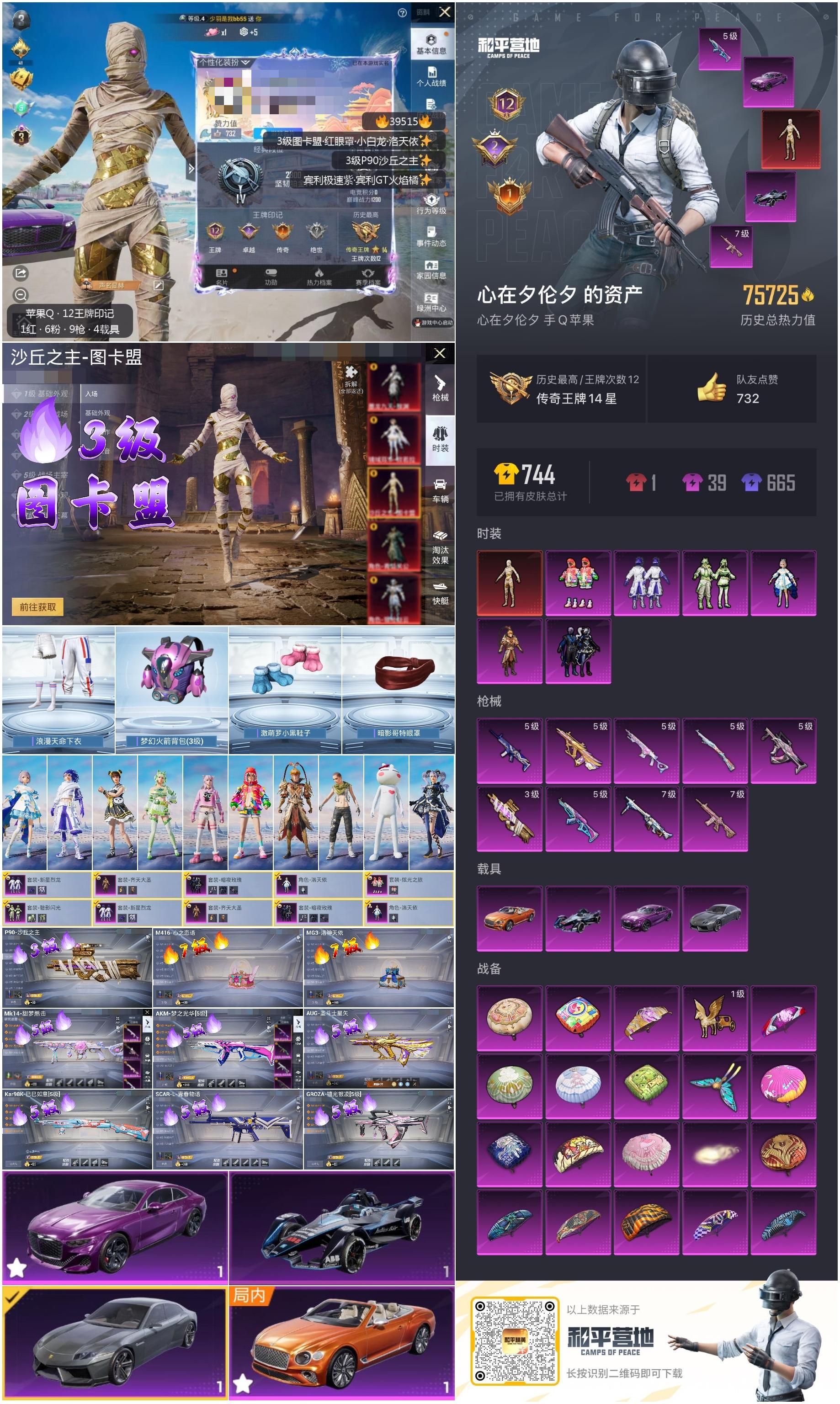 HPSJ3311848和平精英账号详情图3 HPSJ3311848和平精英账号详情图3