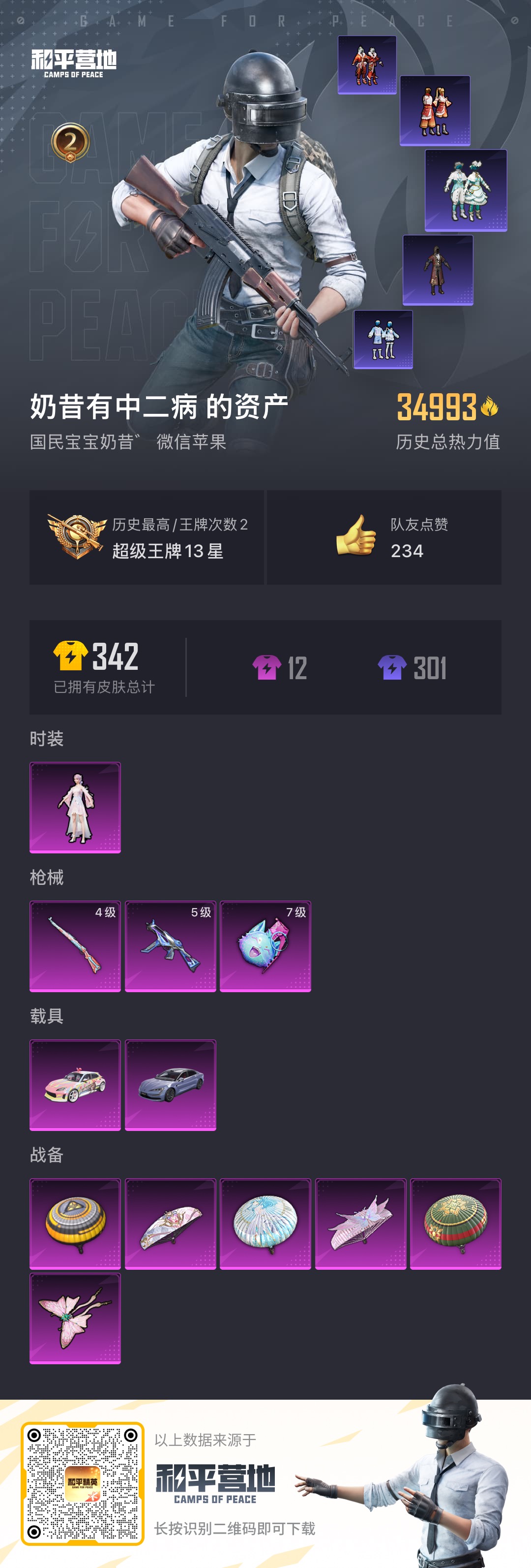 HPSJ3298058和平精英账号详情图3 HPSJ3298058和平精英账号详情图3
