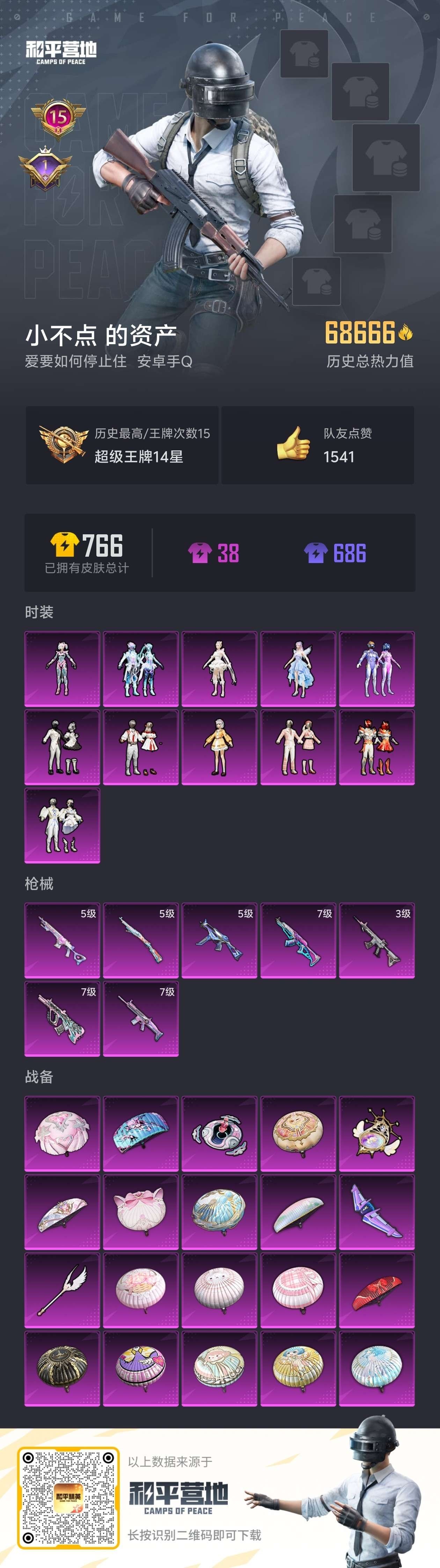 HPSJ3298207和平精英账号详情图2 HPSJ3298207和平精英账号详情图2