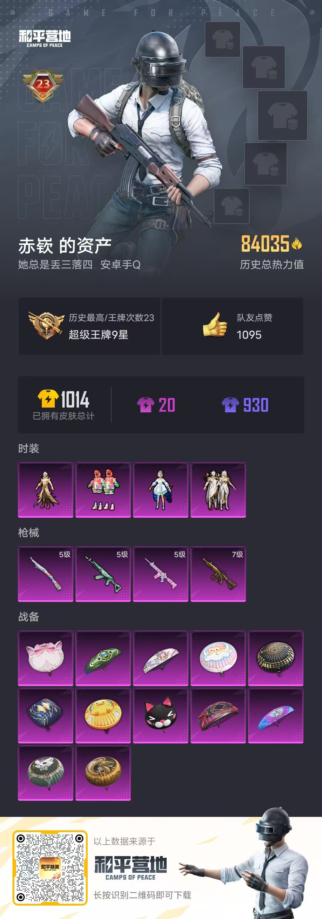 HPSJ3298264和平精英账号详情图4 HPSJ3298264和平精英账号详情图4