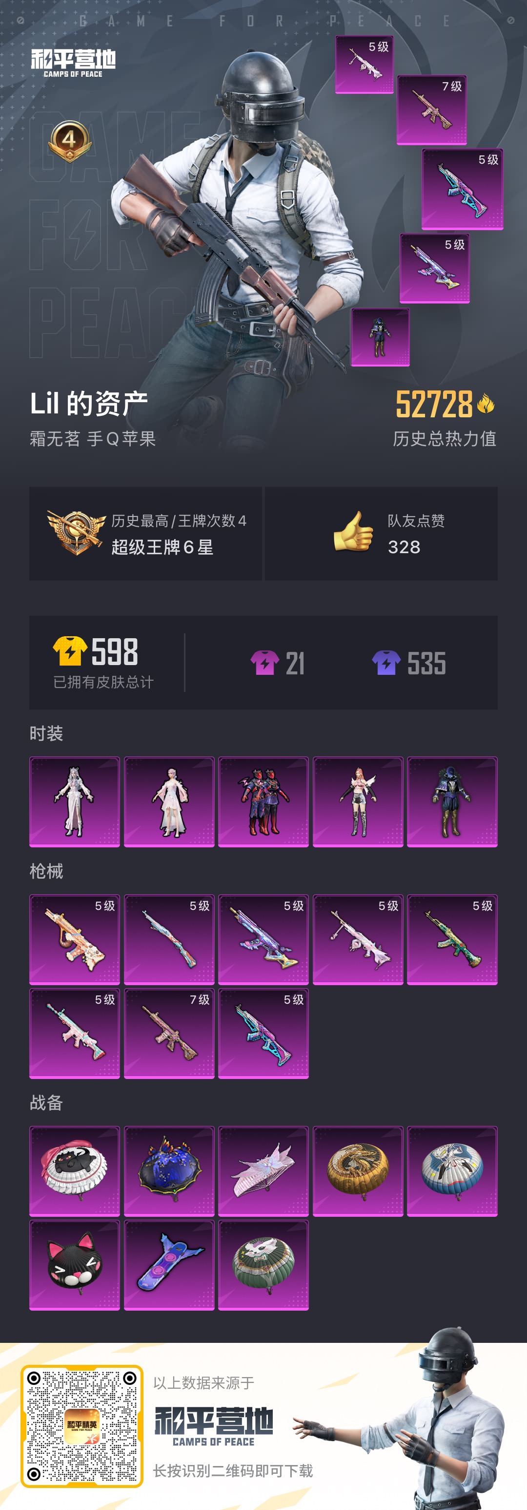 HPSJ3298088和平精英账号详情图3 HPSJ3298088和平精英账号详情图3