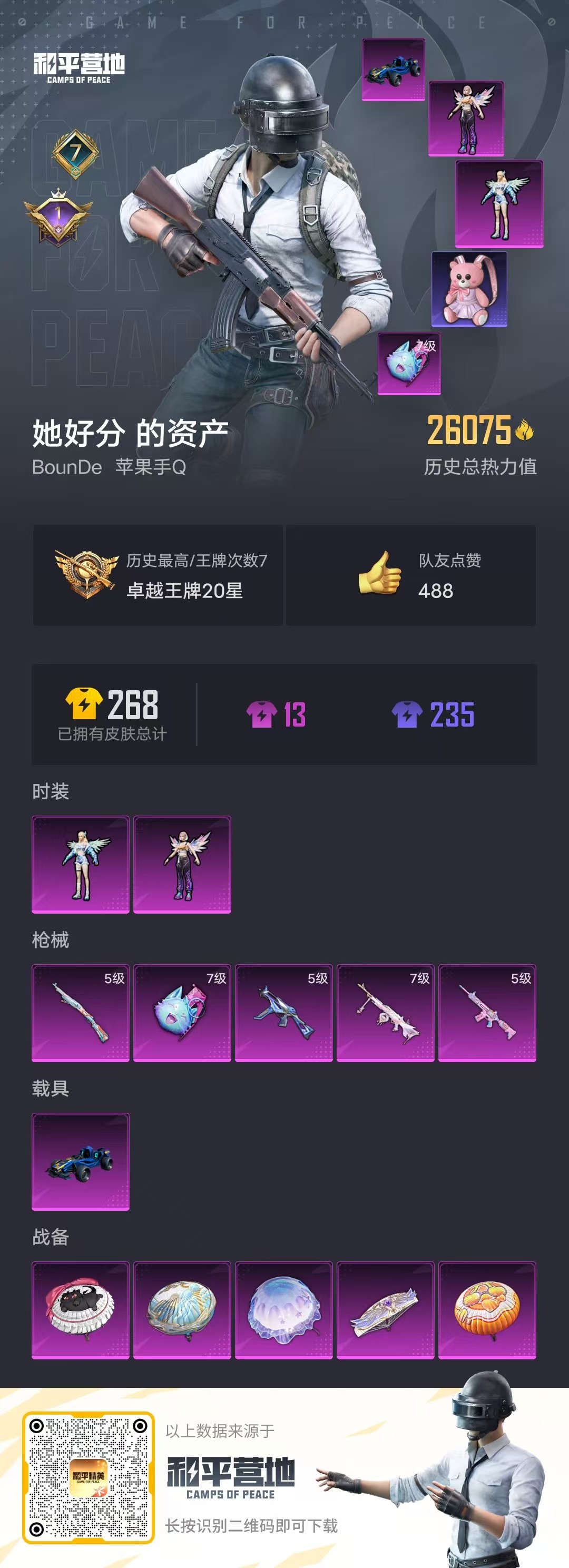 HPSJ3298076和平精英账号详情图4 HPSJ3298076和平精英账号详情图4