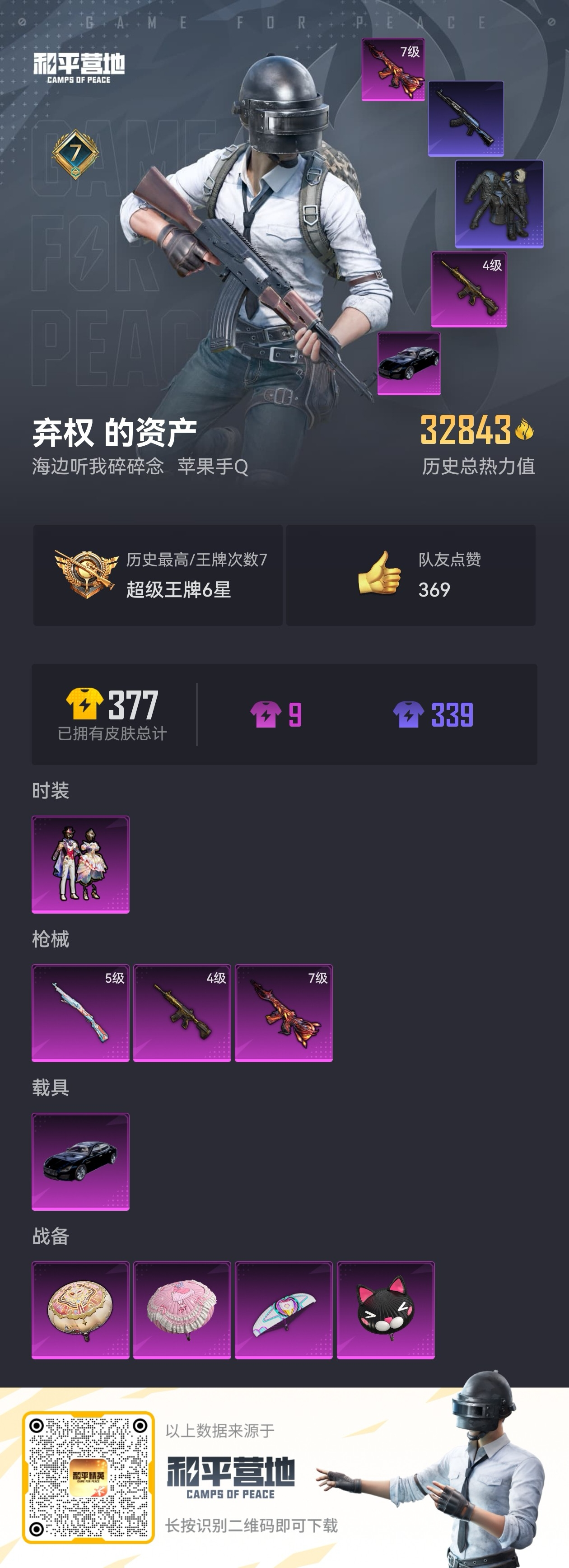 HPSJ3298232和平精英账号详情图4 HPSJ3298232和平精英账号详情图4