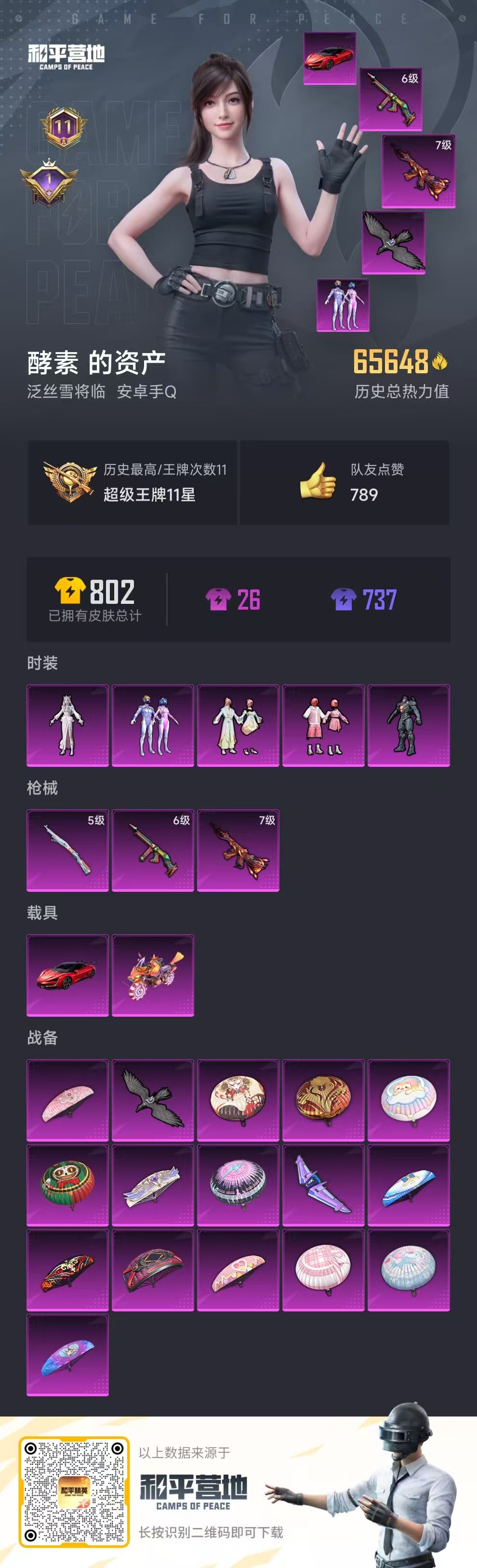 HPSJ3298289和平精英账号详情图3 HPSJ3298289和平精英账号详情图3