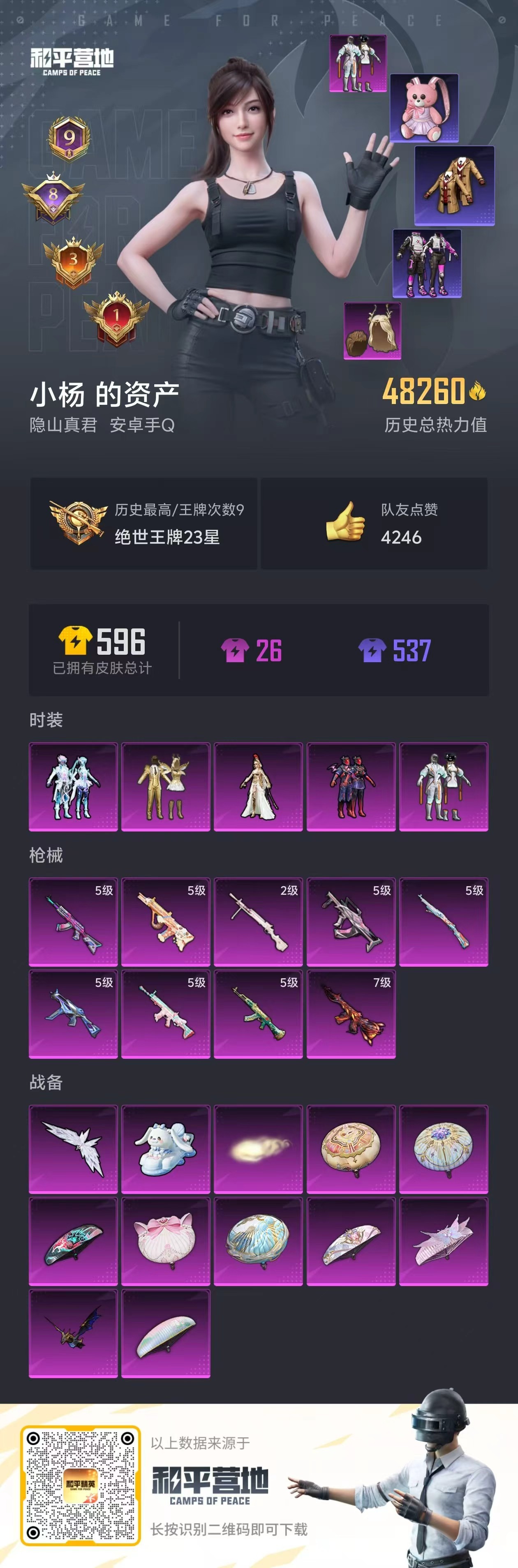HPSJ3298298和平精英账号详情图4 HPSJ3298298和平精英账号详情图4
