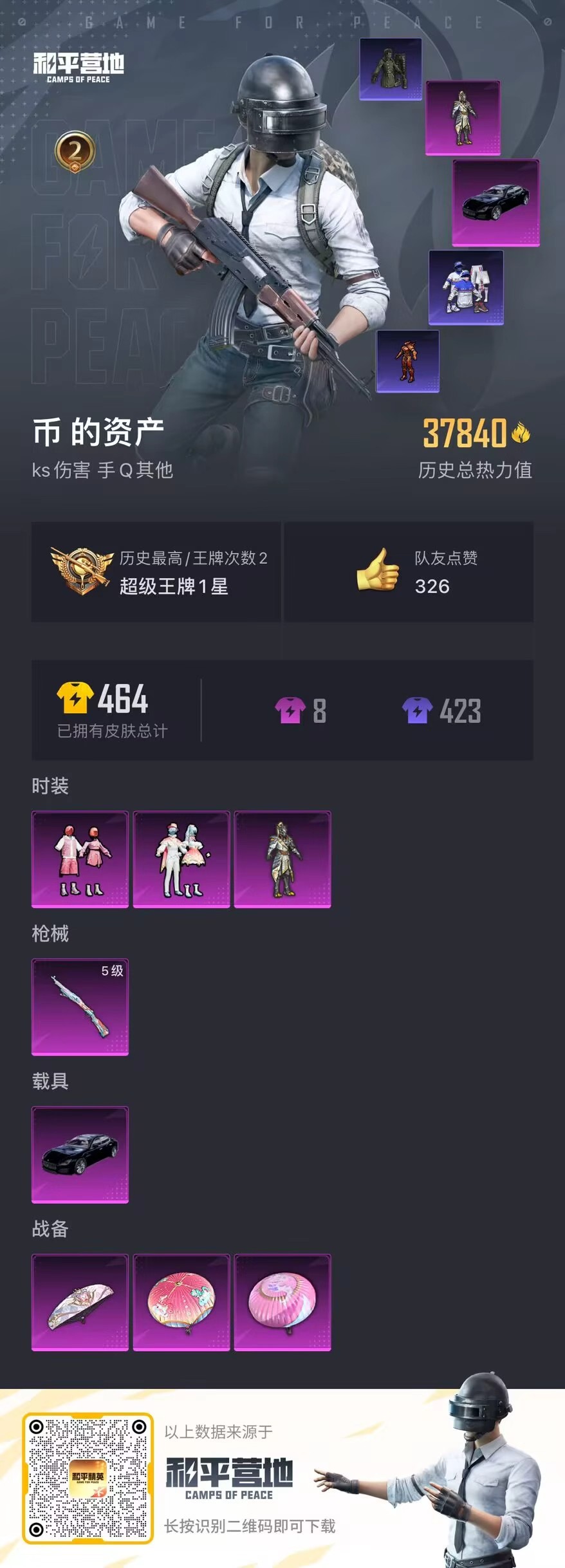 HPSJ3298253和平精英账号详情图4 HPSJ3298253和平精英账号详情图4