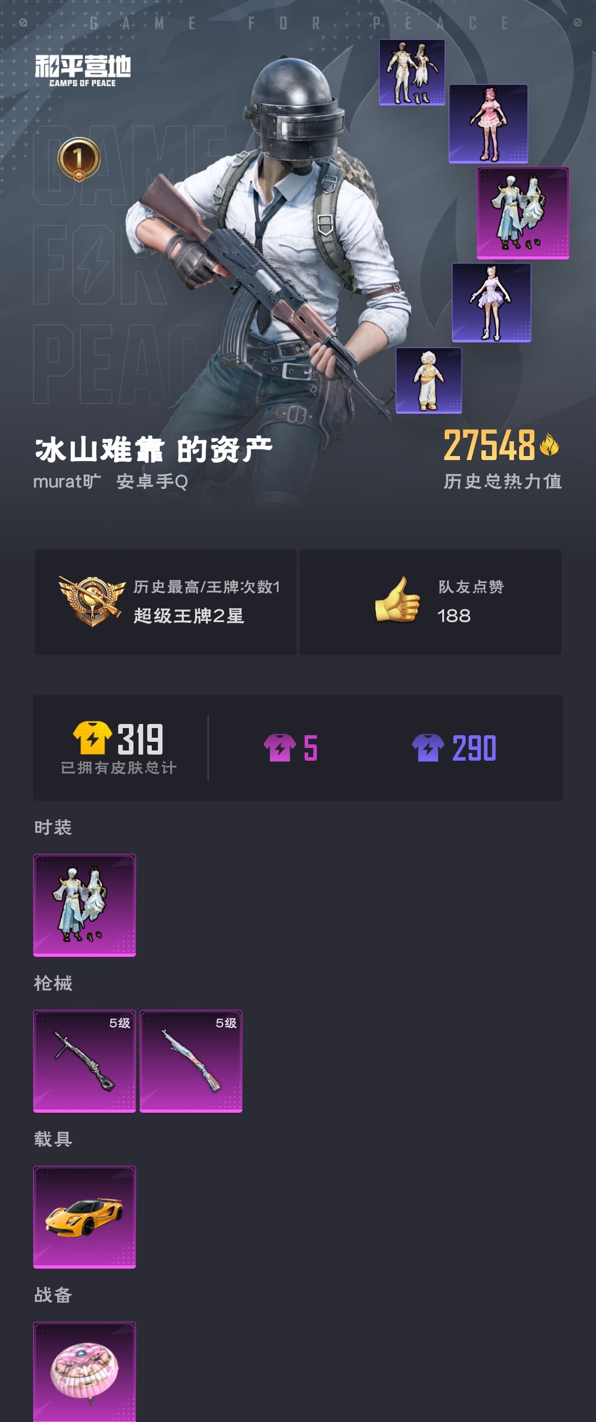 HPZM3312676和平精英账号详情图10 HPZM3312676和平精英账号详情图10