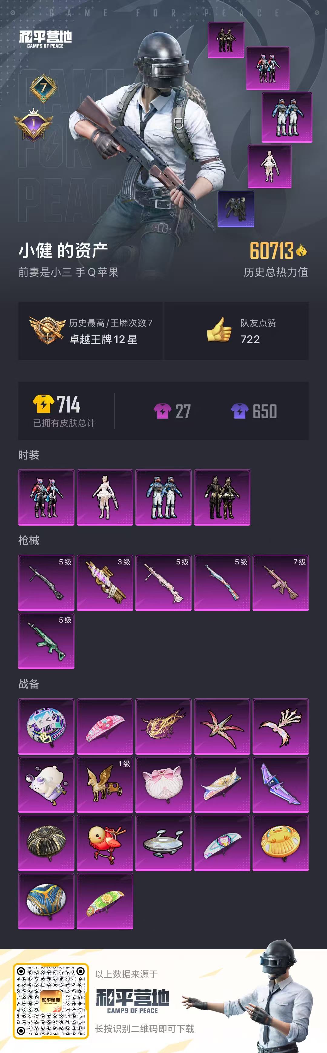 HPSJ3314348和平精英账号详情图3 HPSJ3314348和平精英账号详情图3
