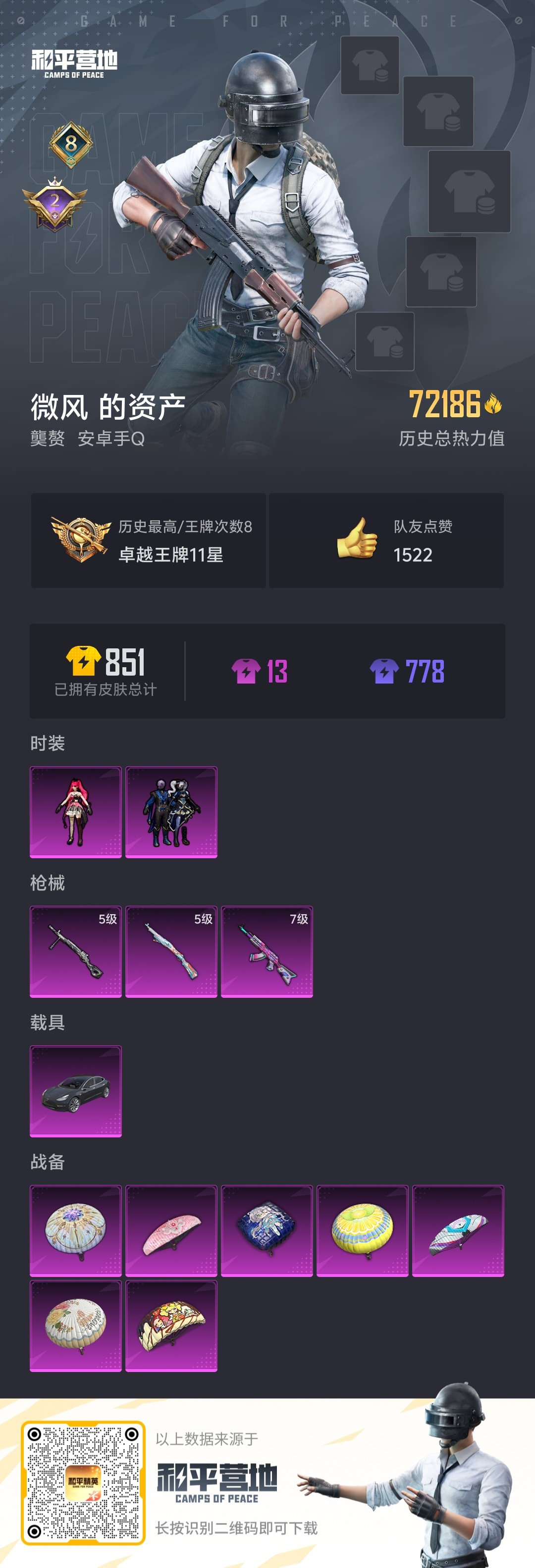 HPSJ3314346和平精英账号详情图4 HPSJ3314346和平精英账号详情图4