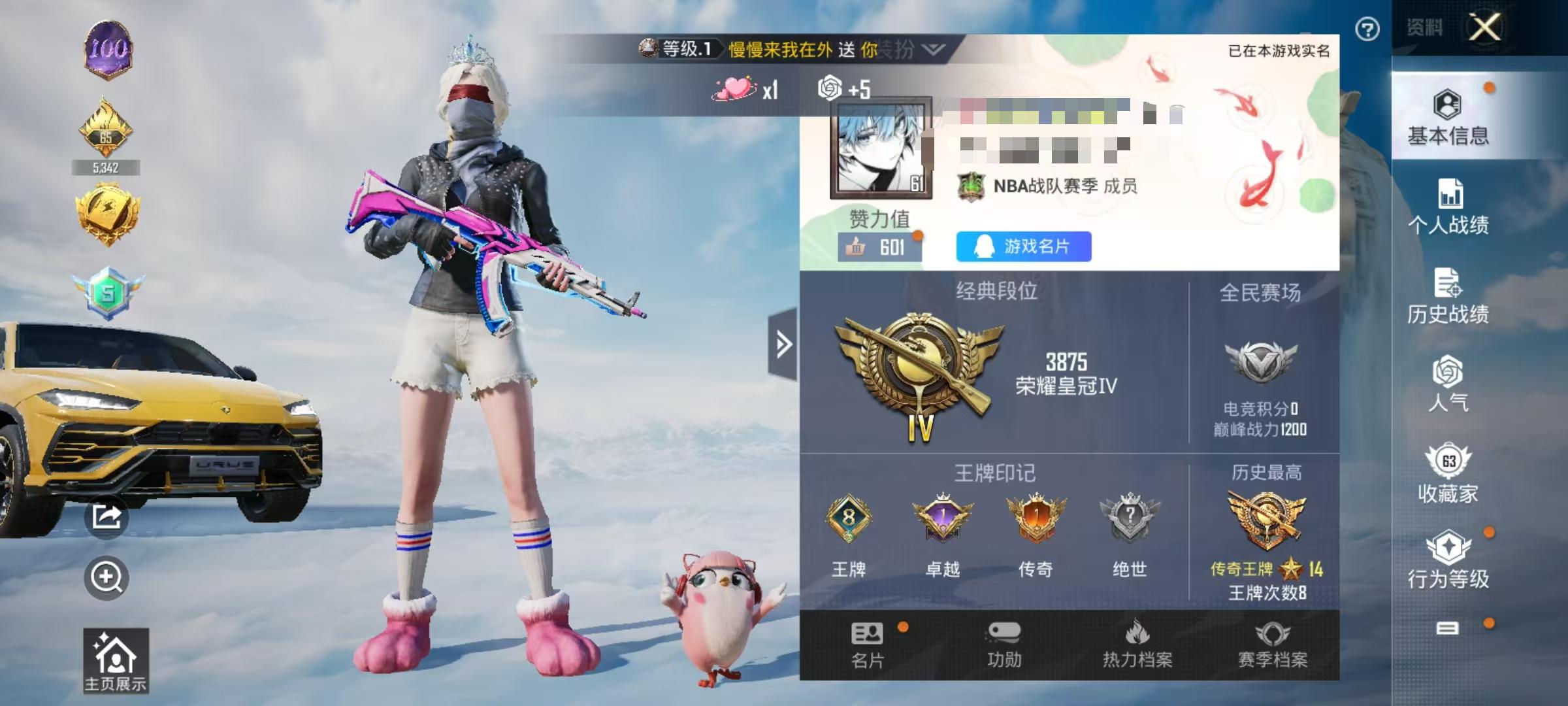 HPSJ3313019和平精英账号详情图2 HPSJ3313019和平精英账号详情图2