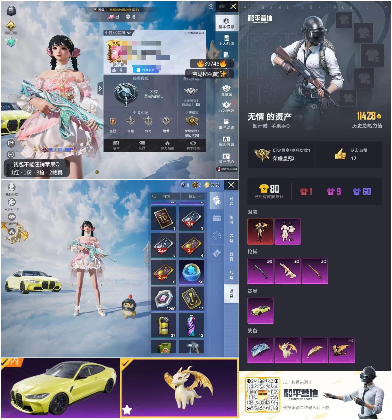 HPSJ3313064和平精英账号详情图5 HPSJ3313064和平精英账号详情图5