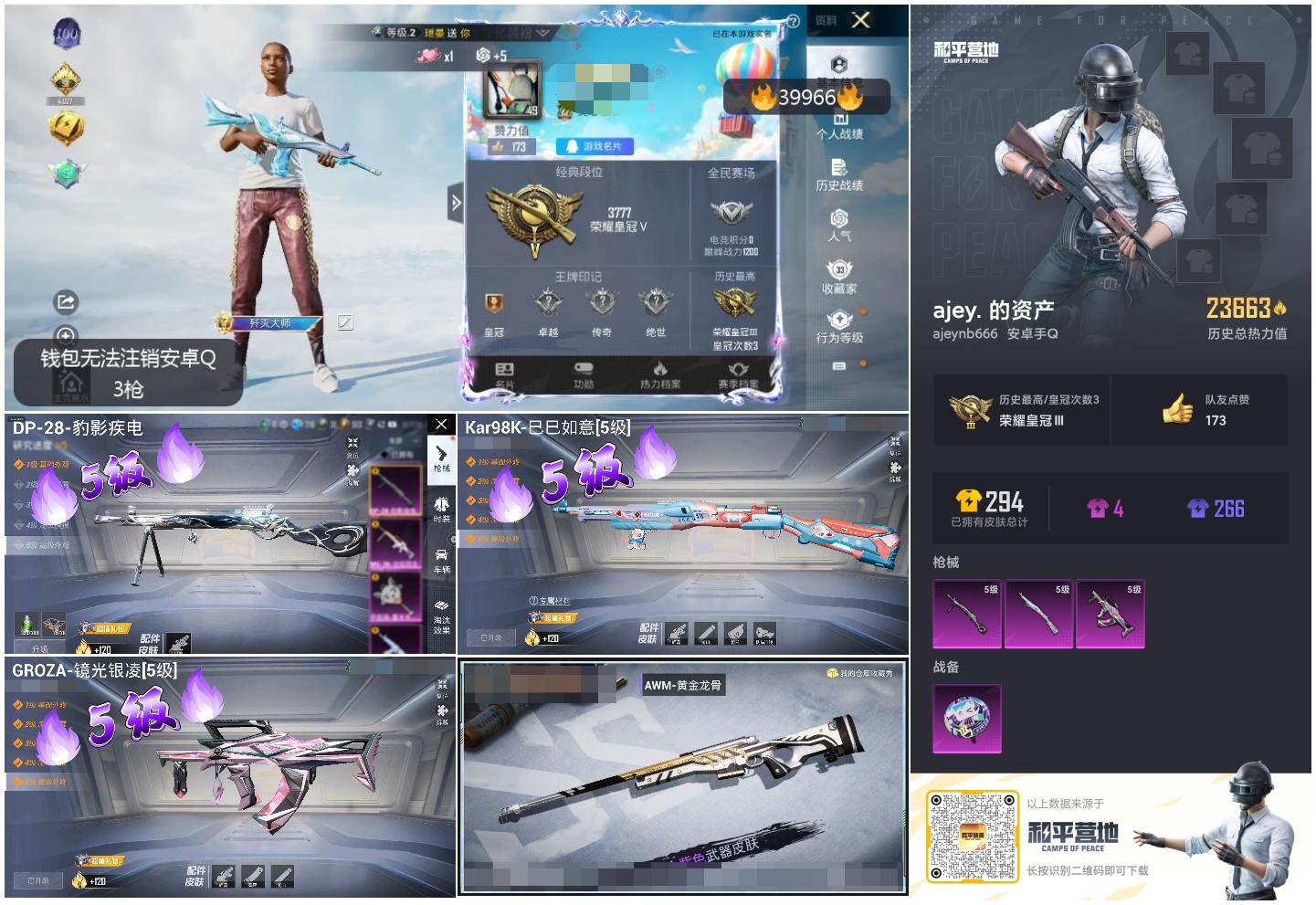 HPSJ3314954和平精英账号详情图3 HPSJ3314954和平精英账号详情图3