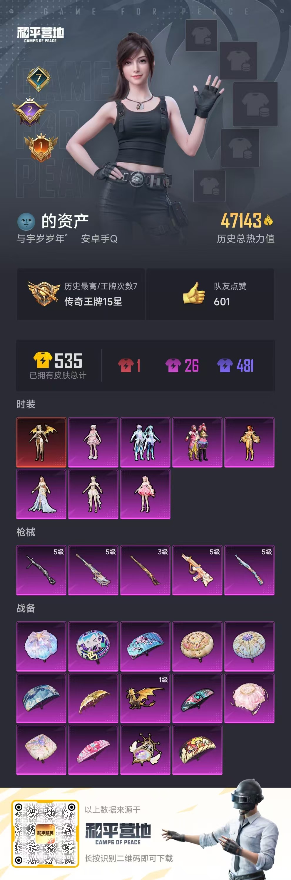 HPSJ3313749和平精英账号详情图4 HPSJ3313749和平精英账号详情图4