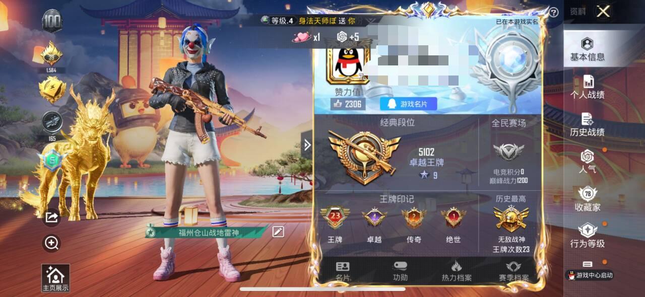 HPSJ3313675和平精英账号详情图2 HPSJ3313675和平精英账号详情图2