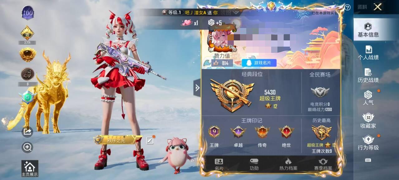 HPSJ3313717和平精英账号详情图2 HPSJ3313717和平精英账号详情图2
