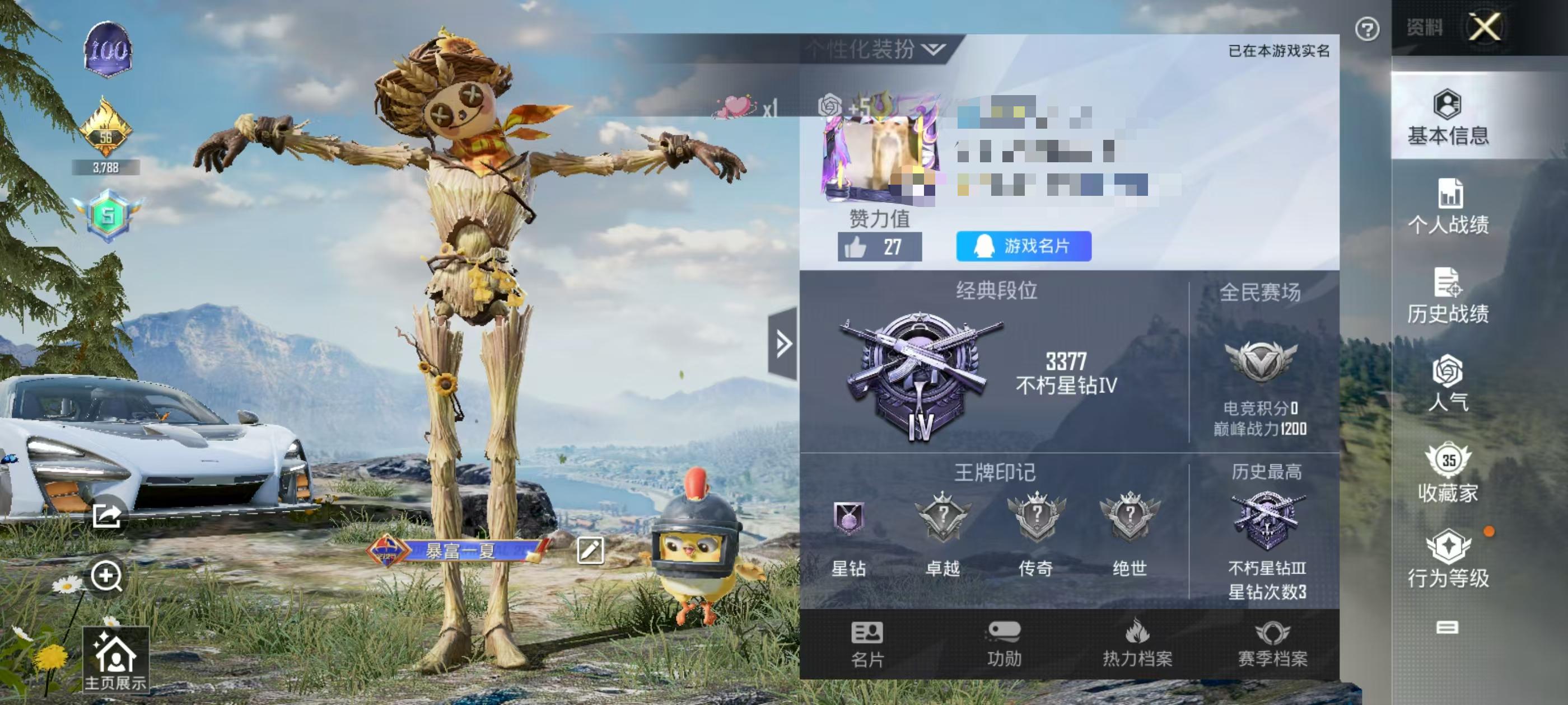 HPSJ3314508和平精英账号详情图2 HPSJ3314508和平精英账号详情图2